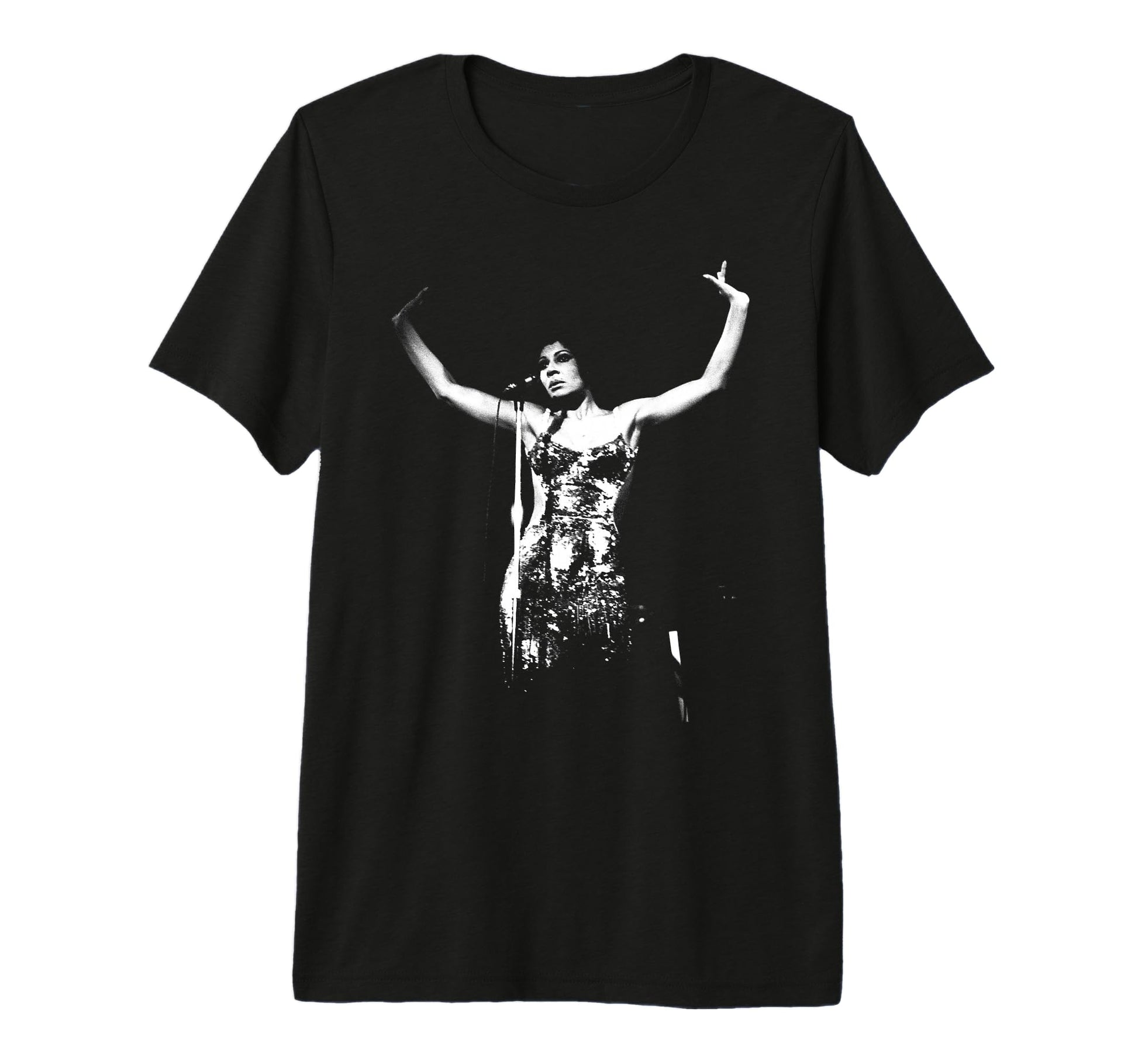 Shirley Bassey Singer Goldfinger T-Shirt - Minimalist Print for Adults - T-Shirt, Sweatshirt, Hoodie