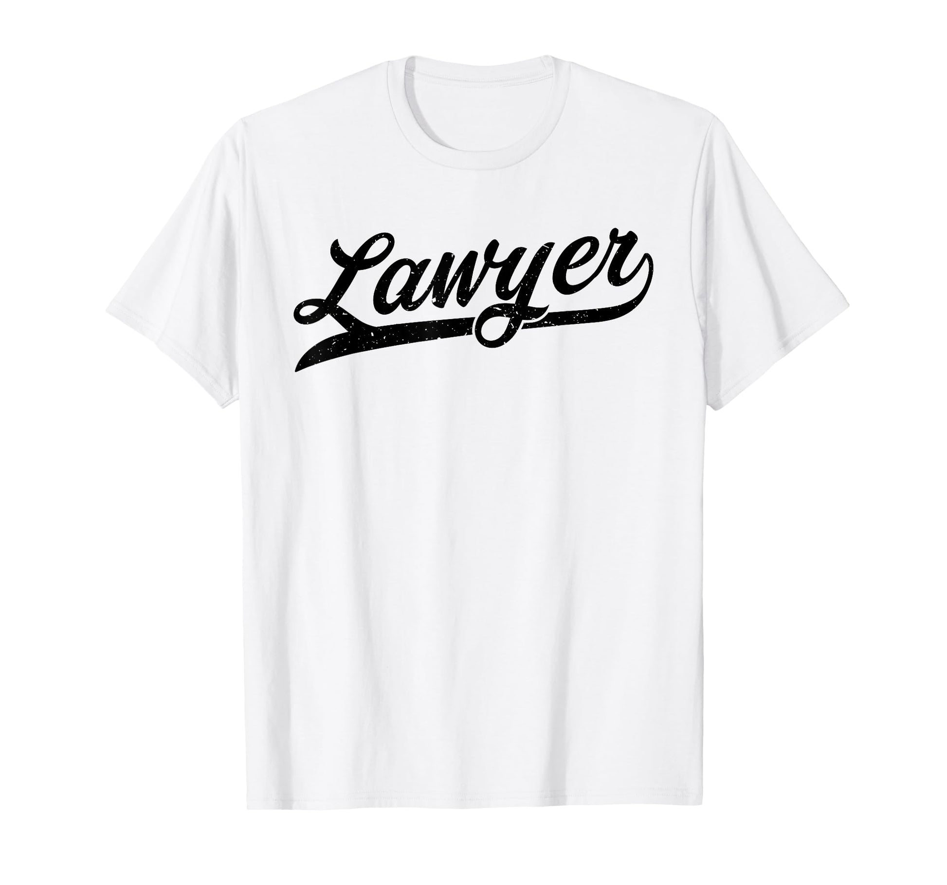 Best Lawyer Distressed Attorney T-Shirt - Minimalist Print for Adults - T-Shirt, Sweatshirt, Hoodie