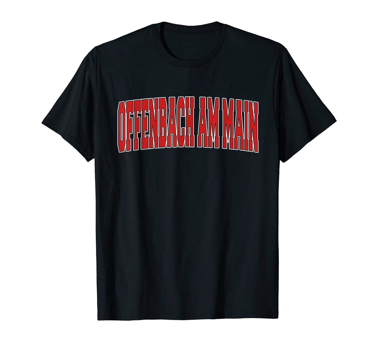 Offenbach Am Main Germany Varsity German T-Shirt - Unique Graphic Unisex - T-Shirt, Sweatshirt, Hoodie