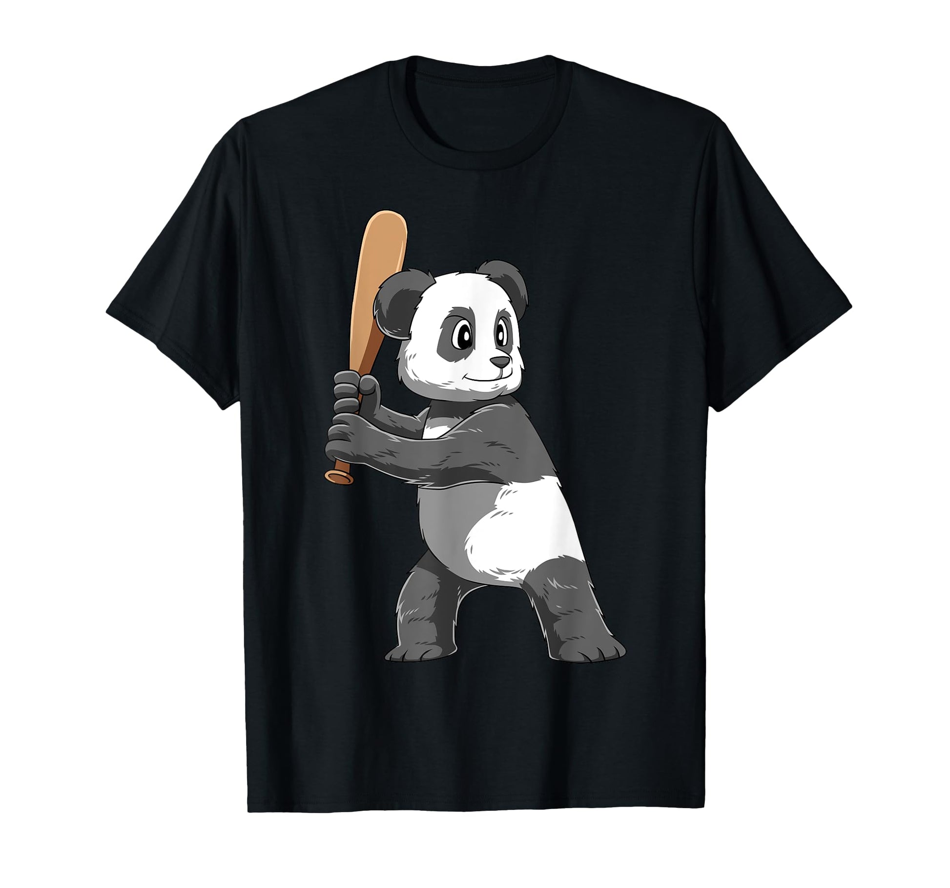 Panda Baseball Panda Playing Baseball T-Shirt - Unique Graphic Men Women - T-Shirt, Sweatshirt, Hoodie