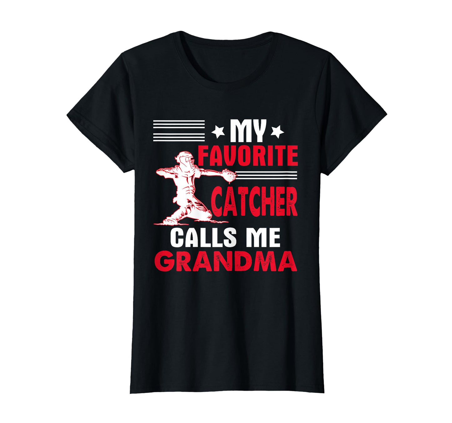 Grandma Catcher Baseball Softball T-Shirt - Streetwear Style Unisex - T-Shirt, Sweatshirt, Hoodie