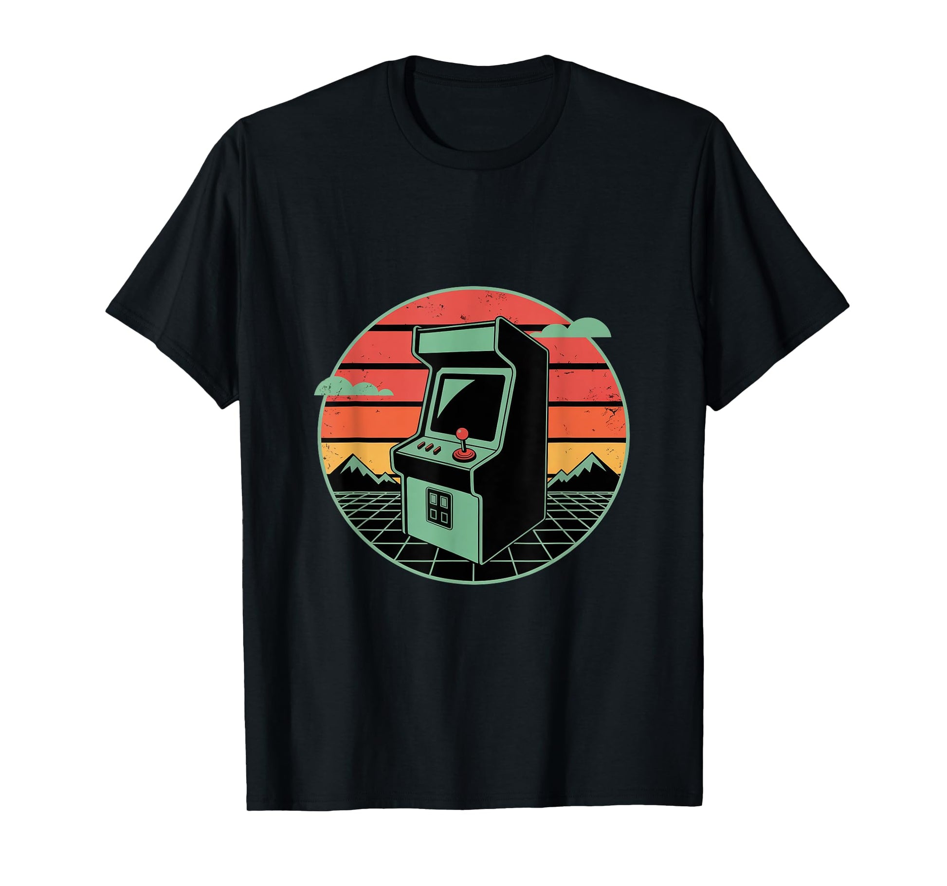 Nostalgic Synthwave Arcade Gaming T-Shirt - Novelty Apparel for Adults - T-Shirt, Sweatshirt, Hoodie