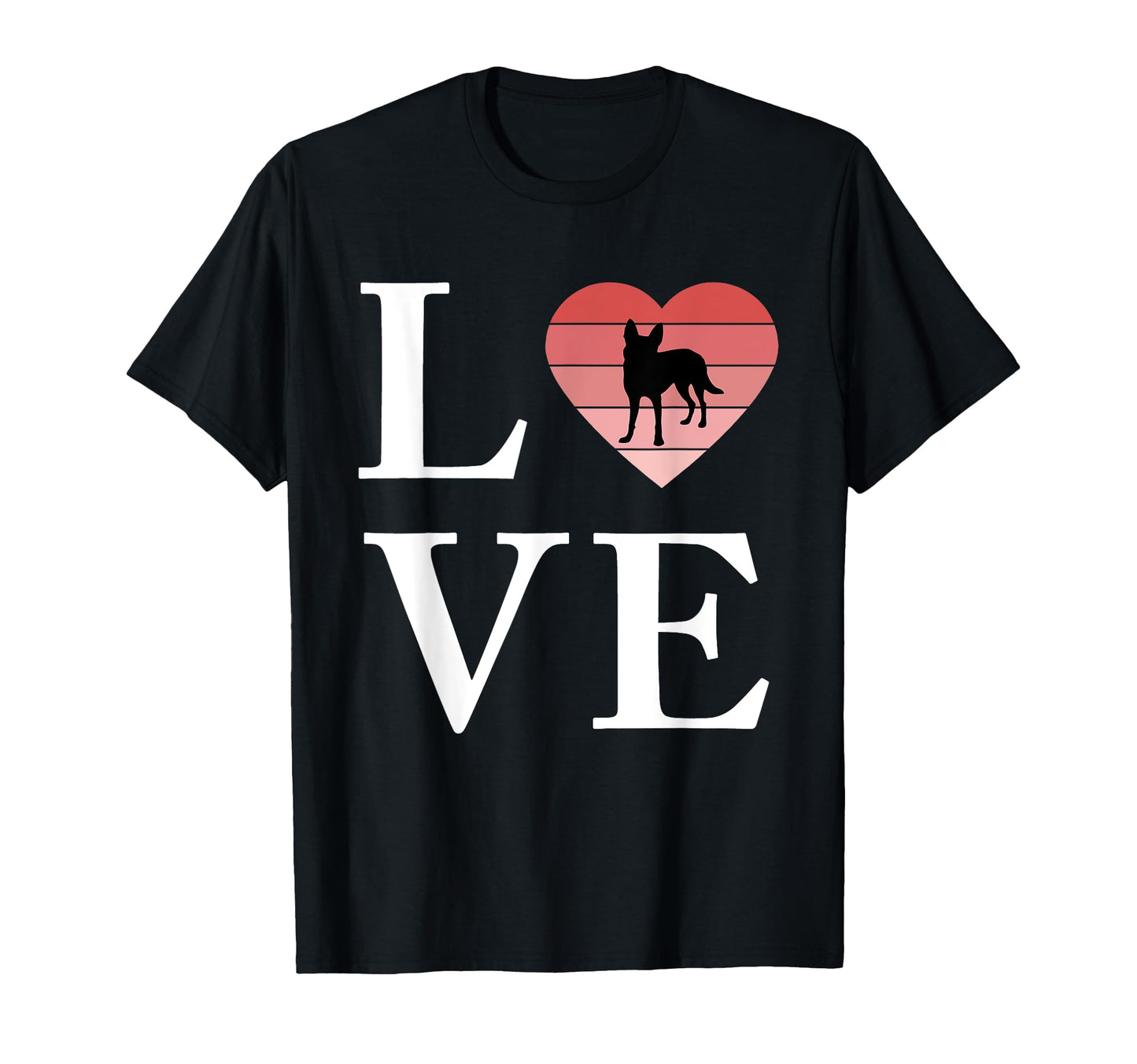 Dog Breed Carolina Word Love Typography T-Shirt - Novelty Apparel Unisex - T-Shirt, Sweatshirt, Hoodie