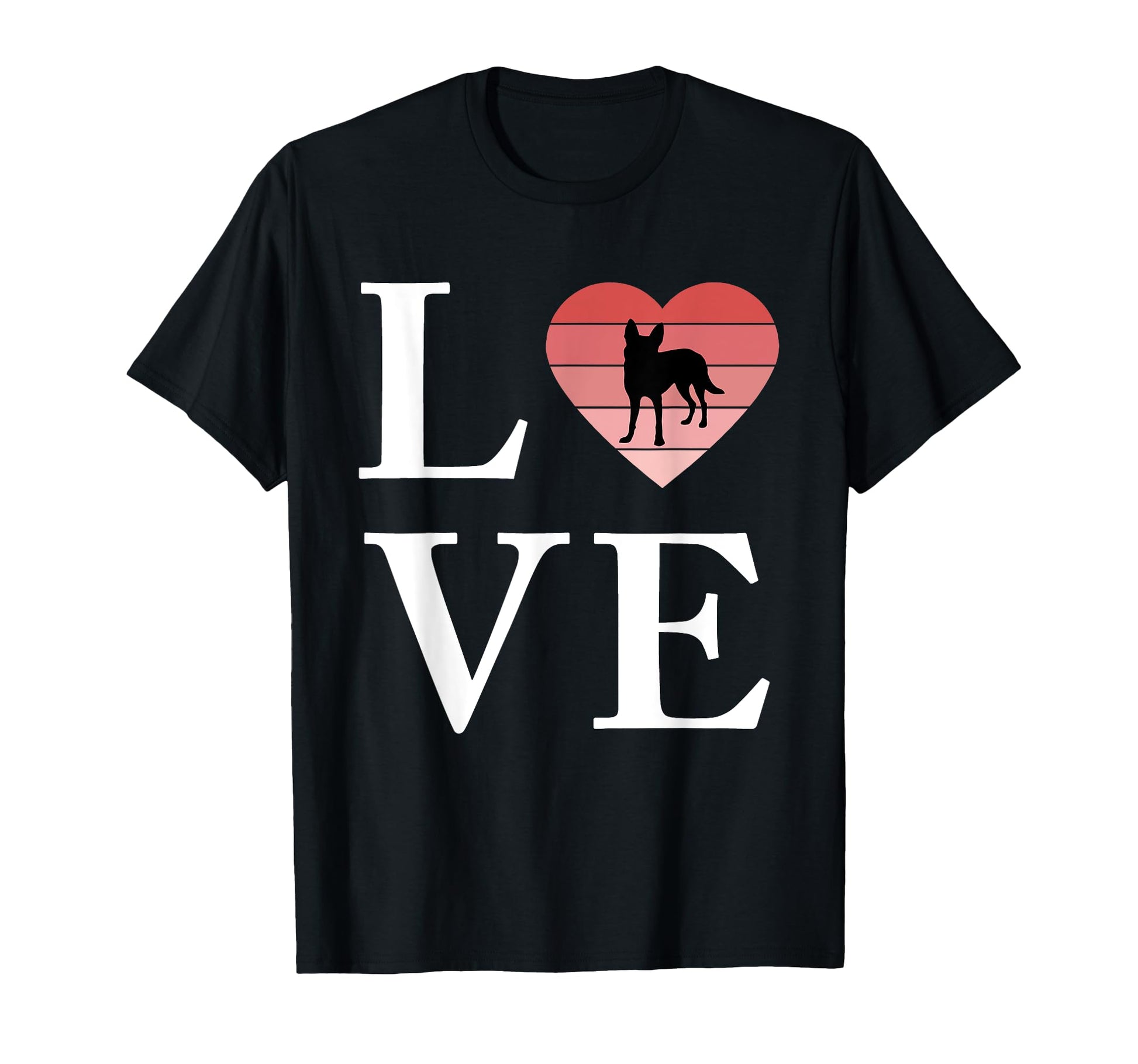 Dog Breed Carolina Word Love Typography T-Shirt - Novelty Apparel Unisex - T-Shirt, Sweatshirt, Hoodie