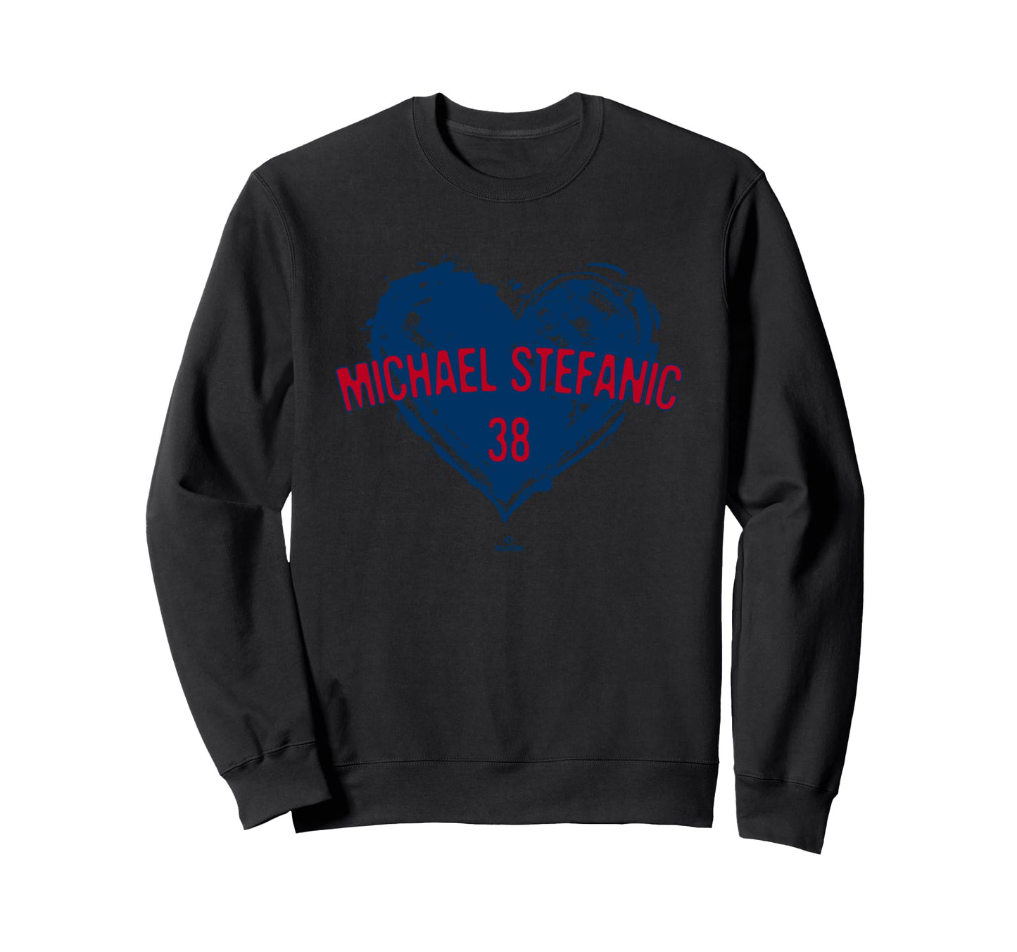 Distressed Heart Michael Sweatshirt - Casual Everyday Wear Men Women - T-Shirt, Sweatshirt, Hoodie
