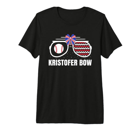 American Glasses Kristofer Bow Prospect T-Shirt - Trendy Graphic Unisex - T-Shirt, Sweatshirt, Hoodie