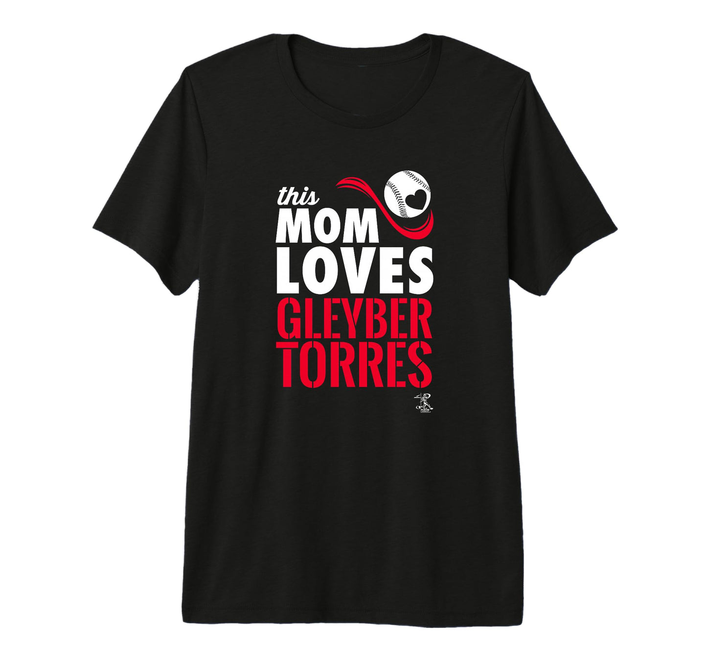 Gleyber Torres This Mom Loves Tri T-Shirt - Aesthetic Graphic for Adults - T-Shirt, Sweatshirt, Hoodie