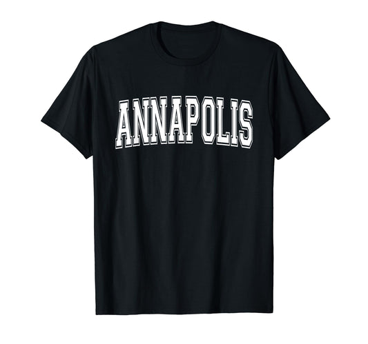 Annapolis Md Maryland Usa Sports T-Shirt - Unique Graphic for Adults - T-Shirt, Sweatshirt, Hoodie