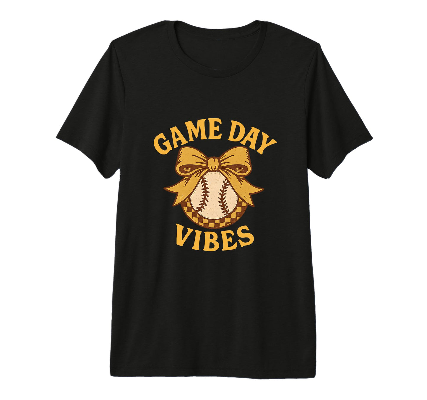 Game Day Vibes Baseball Lovers Tri T-Shirt - Minimalist Print for Adults - T-Shirt, Sweatshirt, Hoodie
