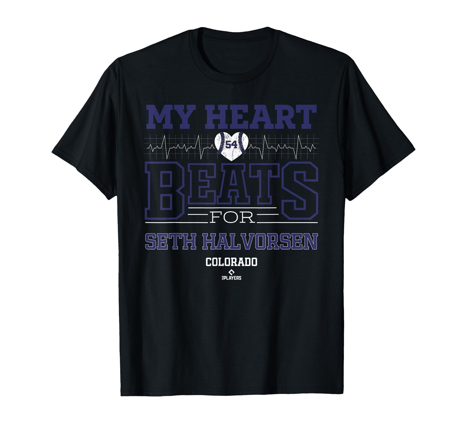 My Heart Beats Seth Halvorsen T-Shirt - Minimalist Print Men Women - T-Shirt, Sweatshirt, Hoodie