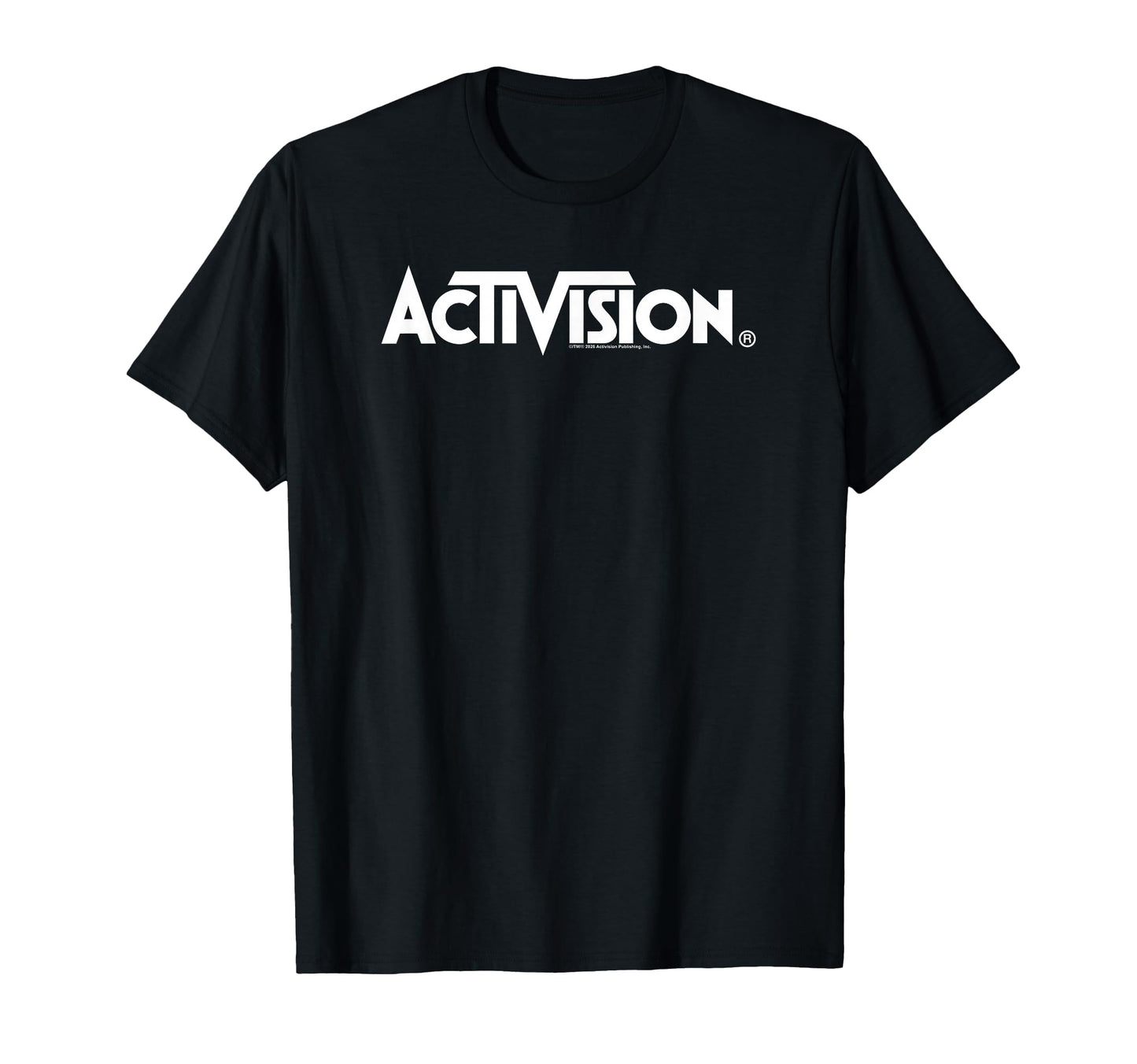 Activision Classics White Logo Text T-Shirt - Novelty Apparel Men Women - T-Shirt, Sweatshirt, Hoodie