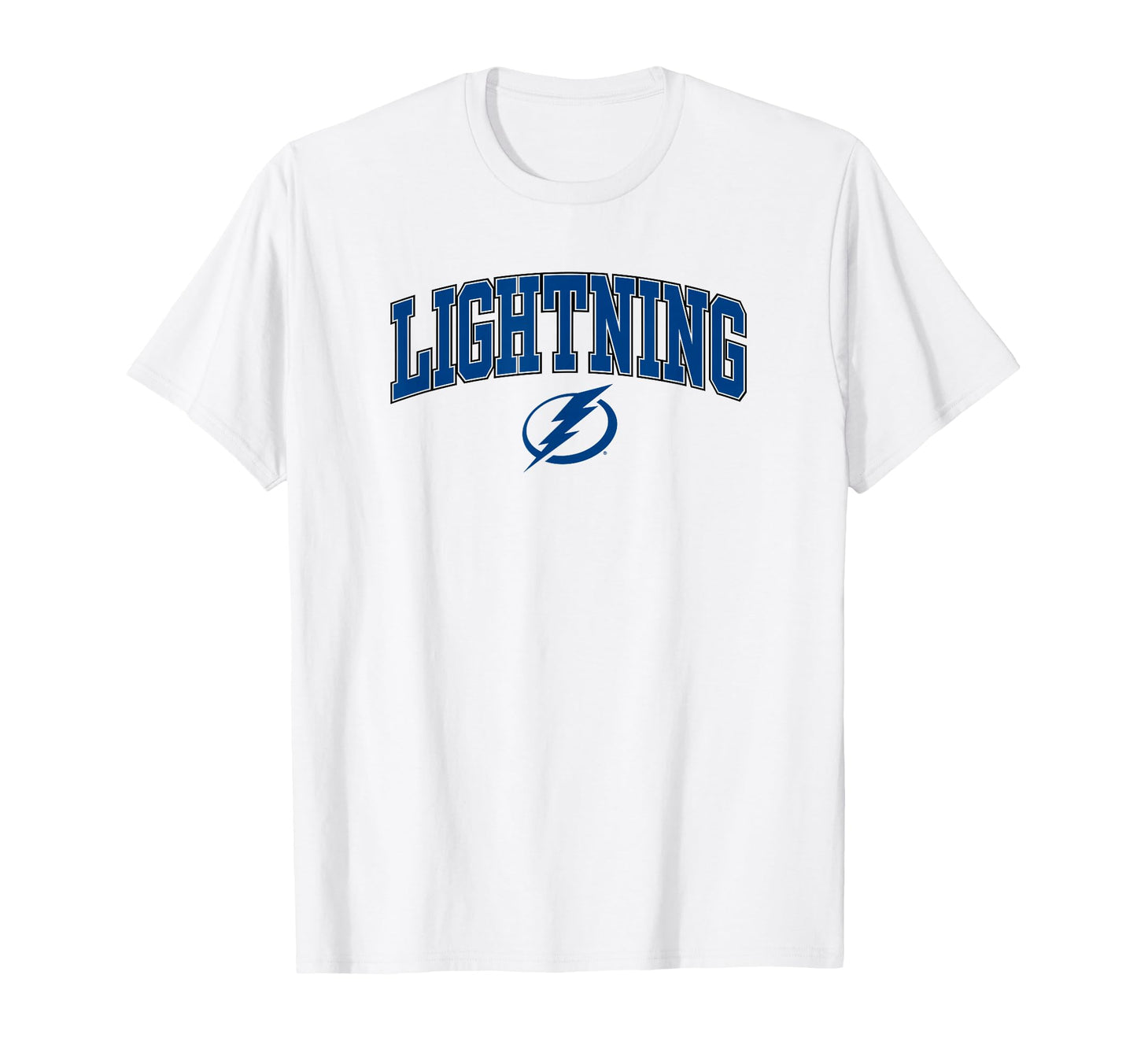 Tampa Bay Lightning Arch Over White T-Shirt - Unique Graphic Men Women - T-Shirt, Sweatshirt, Hoodie
