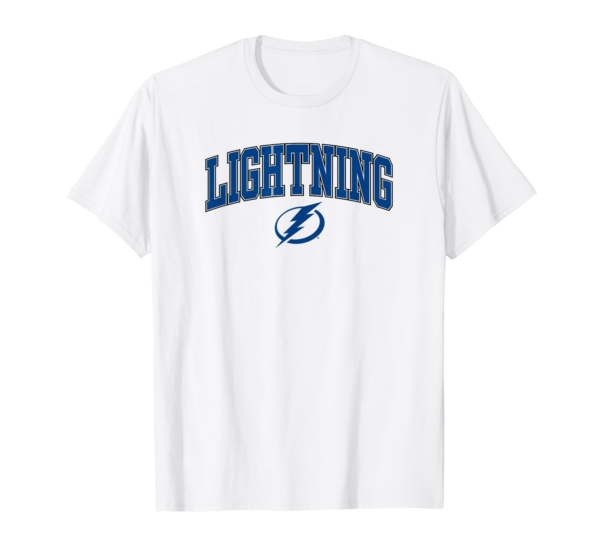 Tampa Bay Lightning Arch Over White T-Shirt - Unique Graphic Men Women - T-Shirt, Sweatshirt, Hoodie