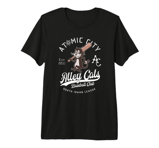 Atomic City Alley Cats Minor League T-Shirt - Graphic Print Unisex - T-Shirt, Sweatshirt, Hoodie