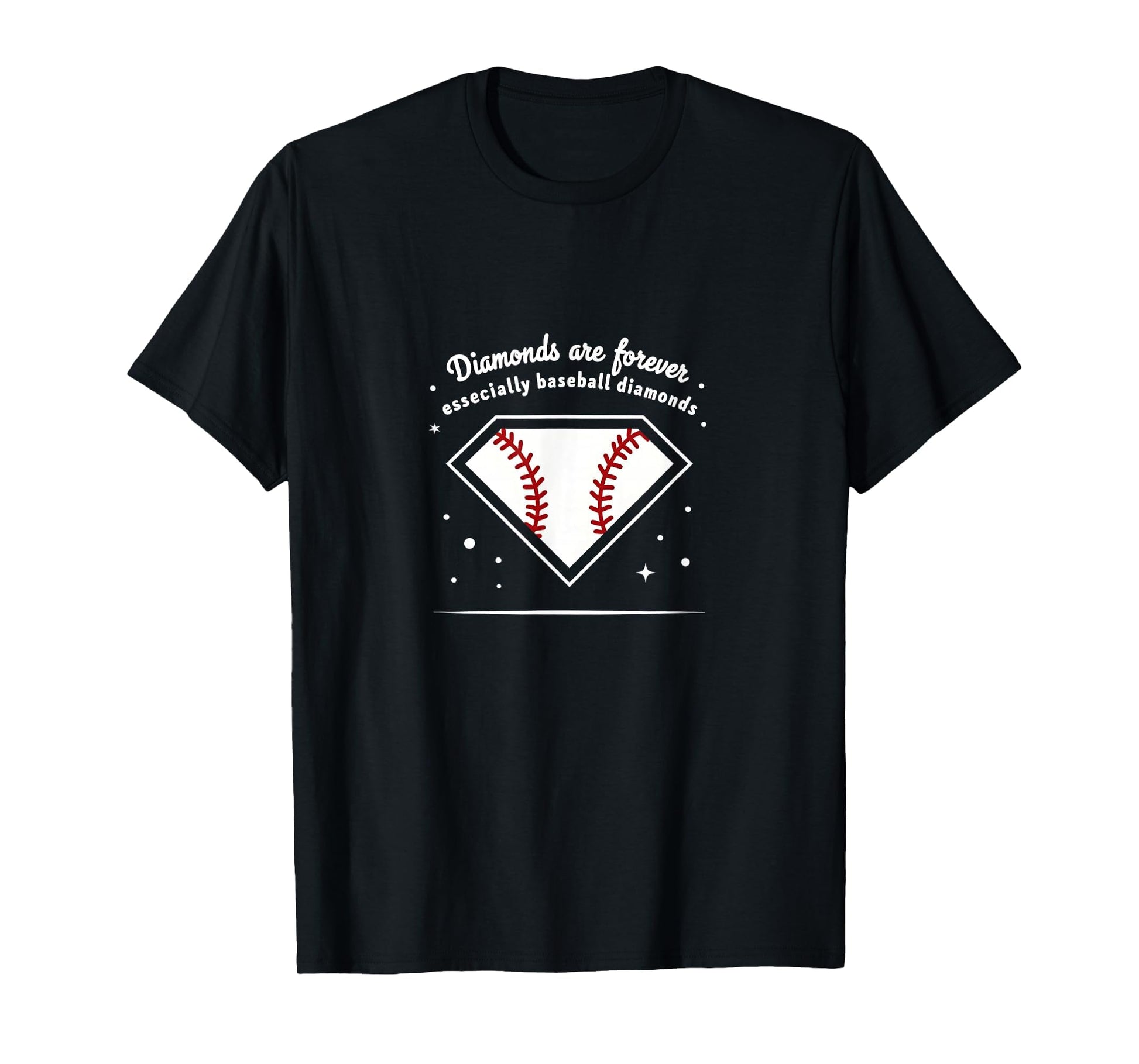 Diamonds Are Forever Baseball Fan T-Shirt - Streetwear Style for Adults - T-Shirt, Sweatshirt, Hoodie