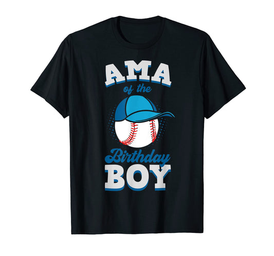 Ama Birthday Baseball Theme T-Shirt - Casual Everyday Wear for Adults - T-Shirt, Sweatshirt, Hoodie