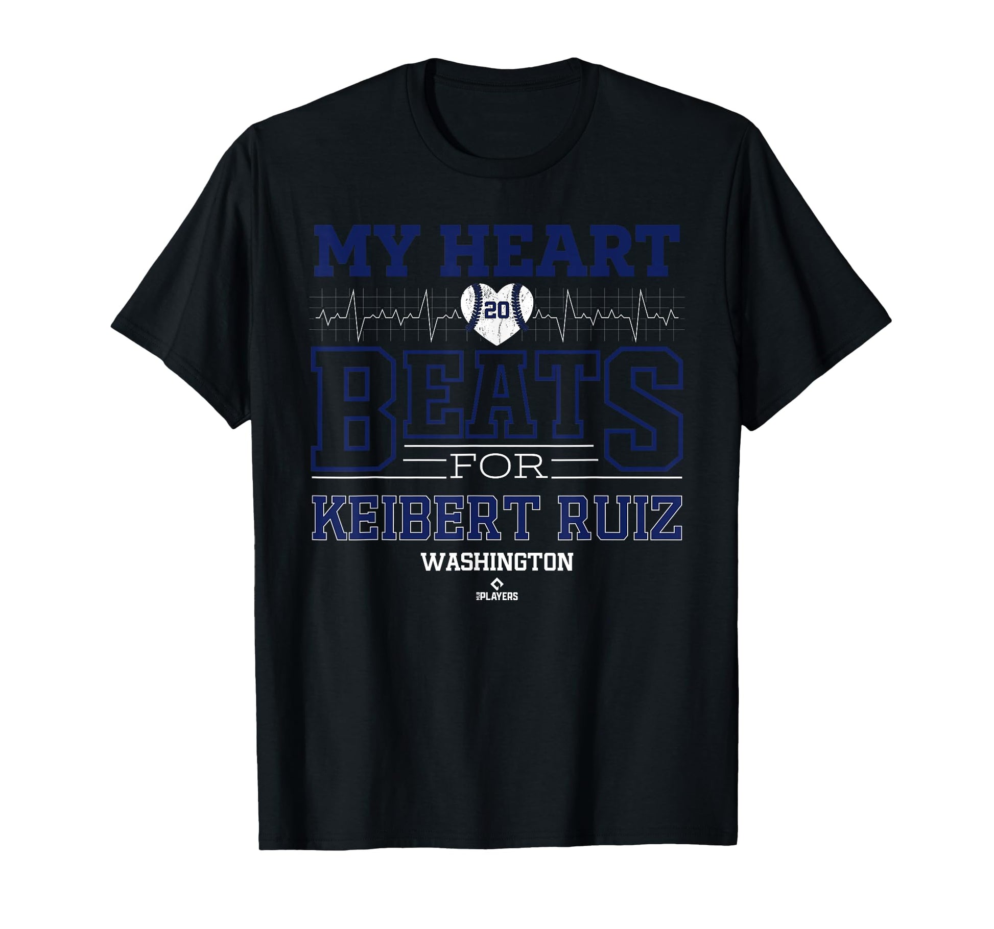 My Heart Beats Keibert Ruiz T-Shirt - Casual Everyday Wear for Adults - T-Shirt, Sweatshirt, Hoodie