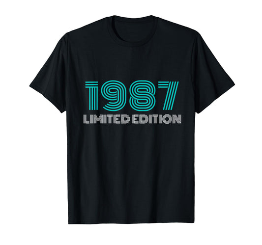 1987 Geburtstag Party T-Shirt - Unique Graphic Men Women - T-Shirt, Sweatshirt, Hoodie