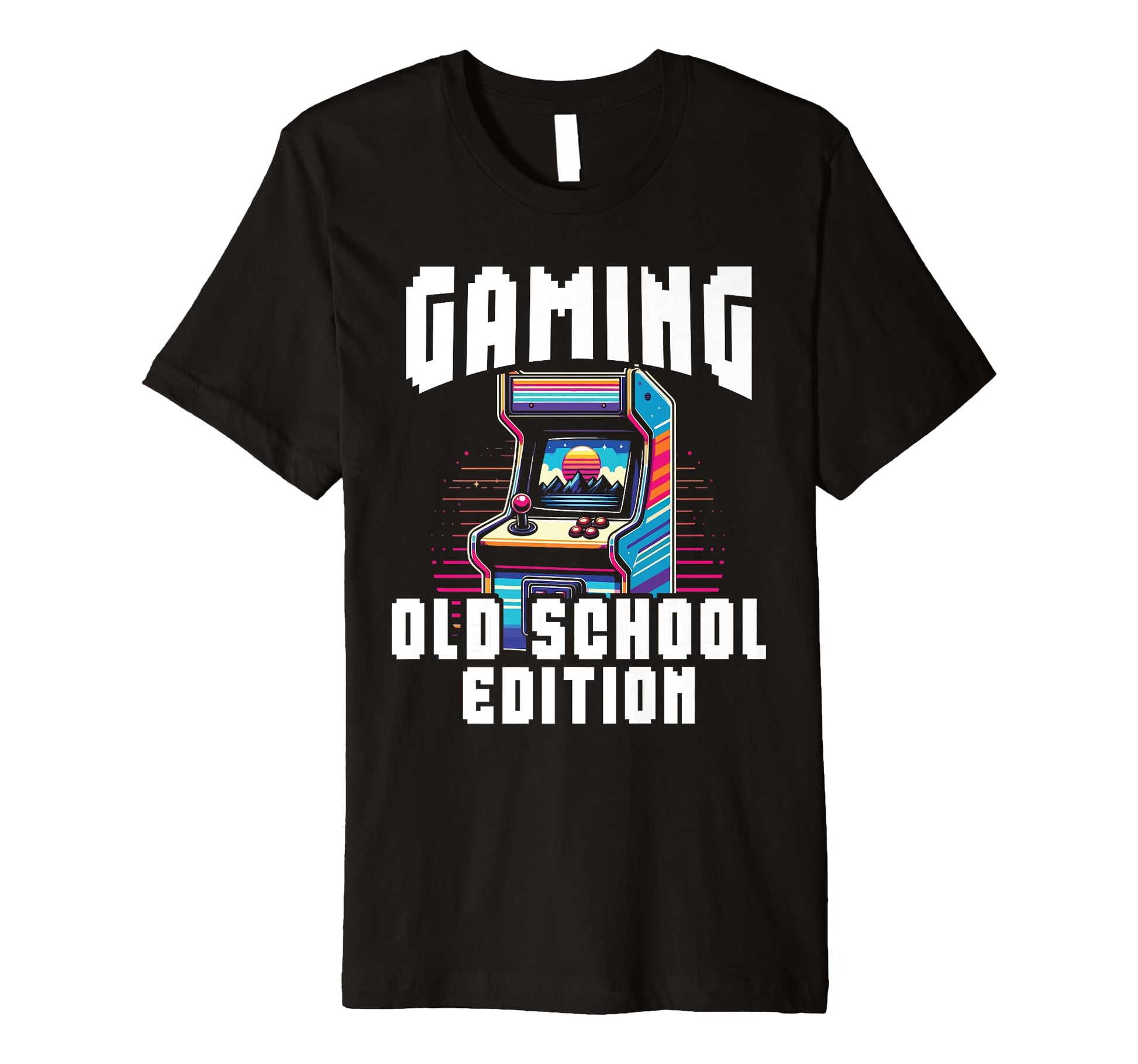 80S Arcade Nostalgia Pixel Art T-Shirt - Fun Novelty Design Men Women - T-Shirt, Sweatshirt, Hoodie