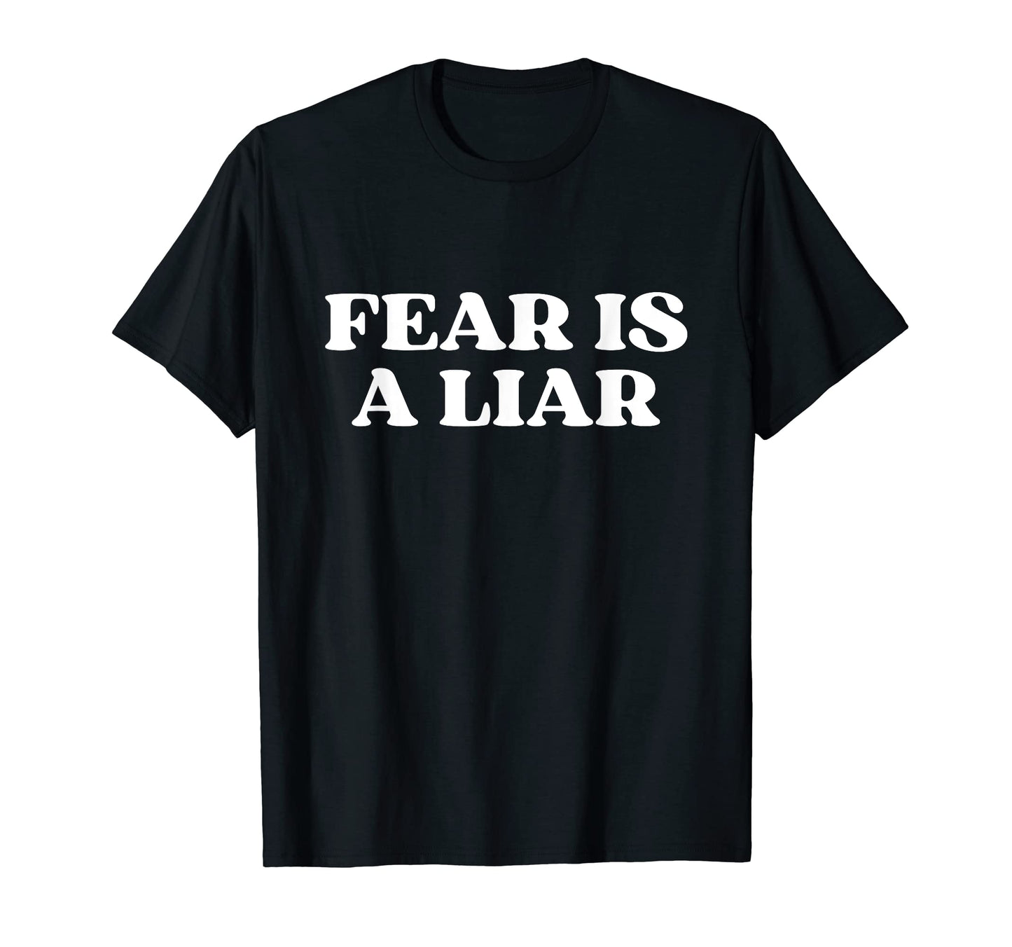 Fear Is Liar Y2K Aesthetic T-Shirt - Trendy Graphic Men Women - T-Shirt, Sweatshirt, Hoodie