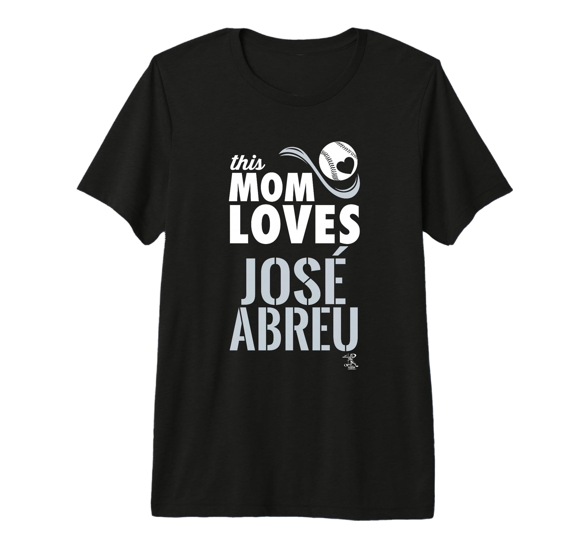 Jose Abreu This Mom Loves Tri Blend T-Shirt - Fun Novelty Design for Adults - T-Shirt, Sweatshirt, Hoodie