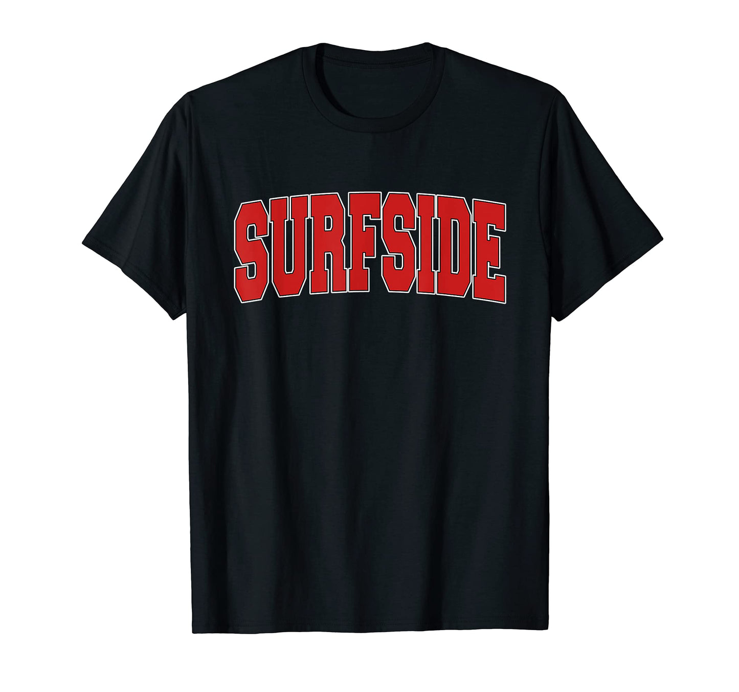 Surfside Fl Florida Varsity Usa T-Shirt - Custom Art Print for Adults - T-Shirt, Sweatshirt, Hoodie
