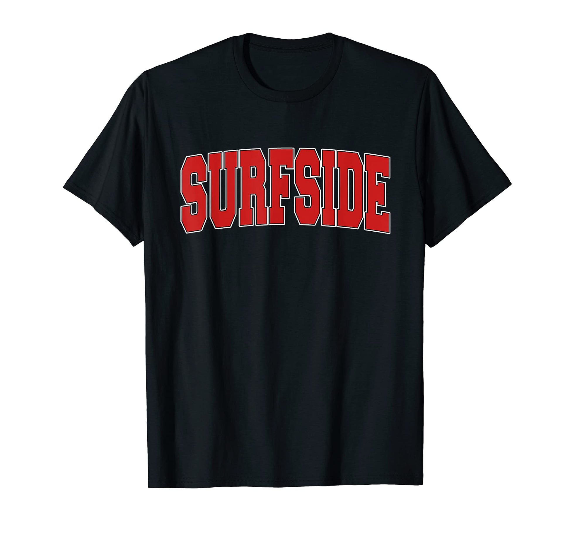 Surfside Fl Florida Varsity Usa T-Shirt - Custom Art Print for Adults - T-Shirt, Sweatshirt, Hoodie
