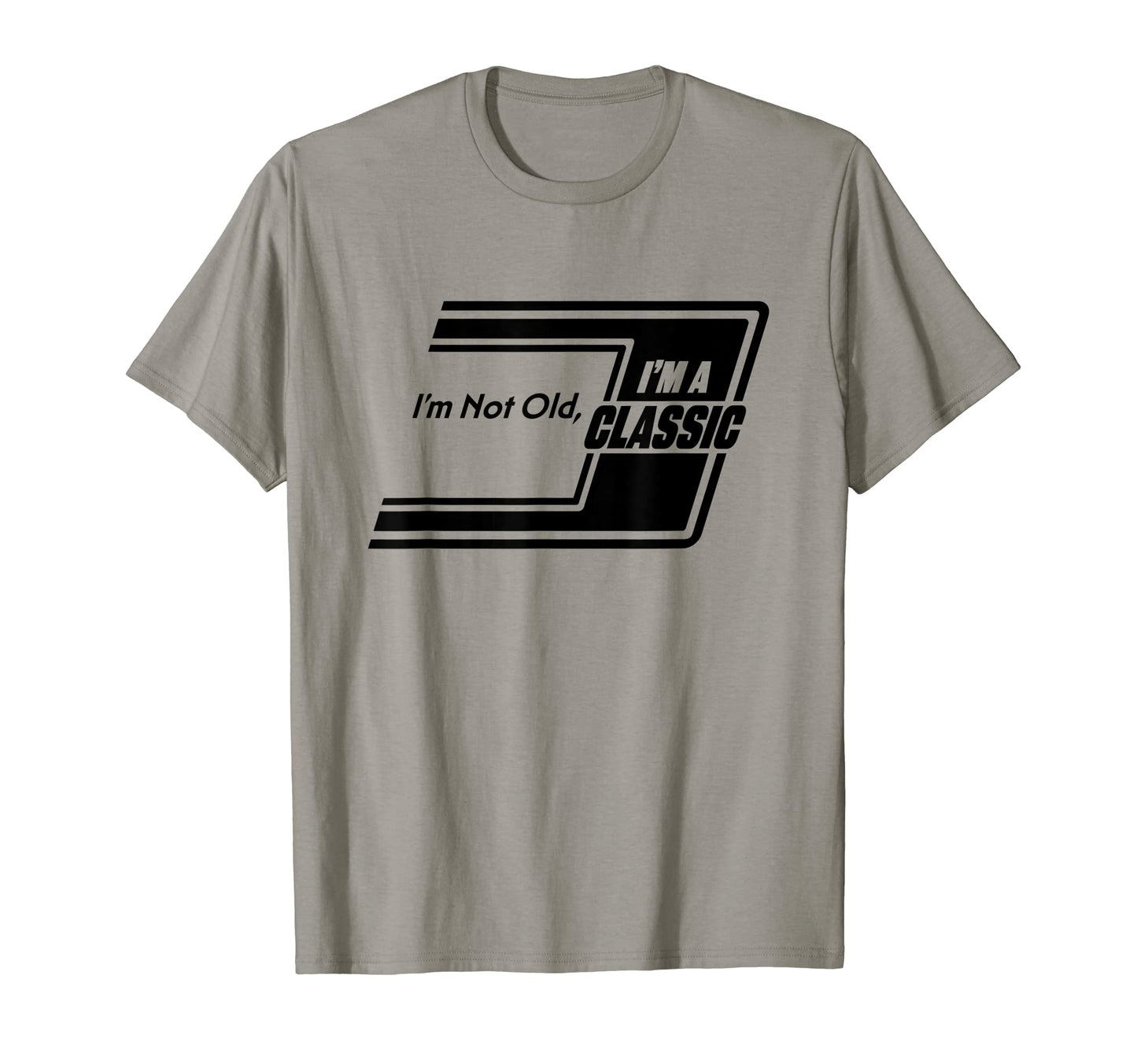 Im Not Old Im Muscle Car Stripes T-Shirt - Custom Art Print for Adults - T-Shirt, Sweatshirt, Hoodie
