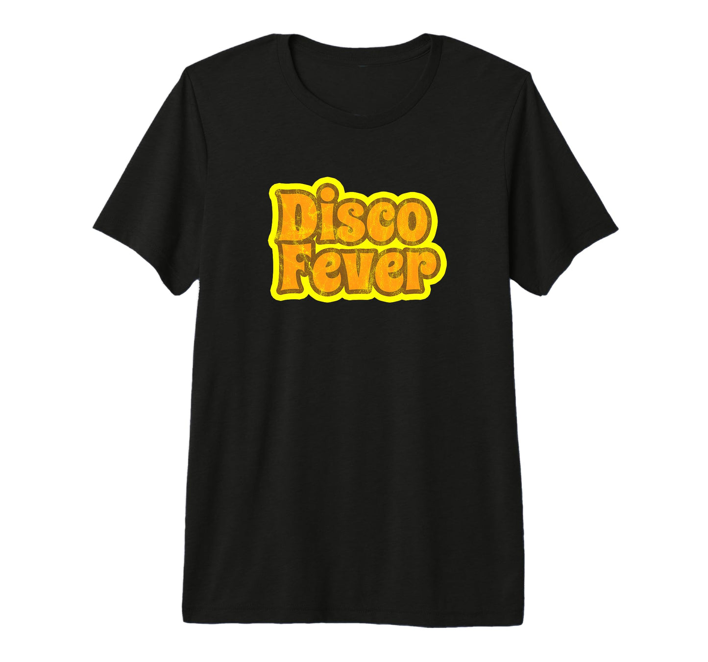 Disco Fever Disco 1970S Funk T Tri T-Shirt - Aesthetic Graphic for Adults - T-Shirt, Sweatshirt, Hoodie