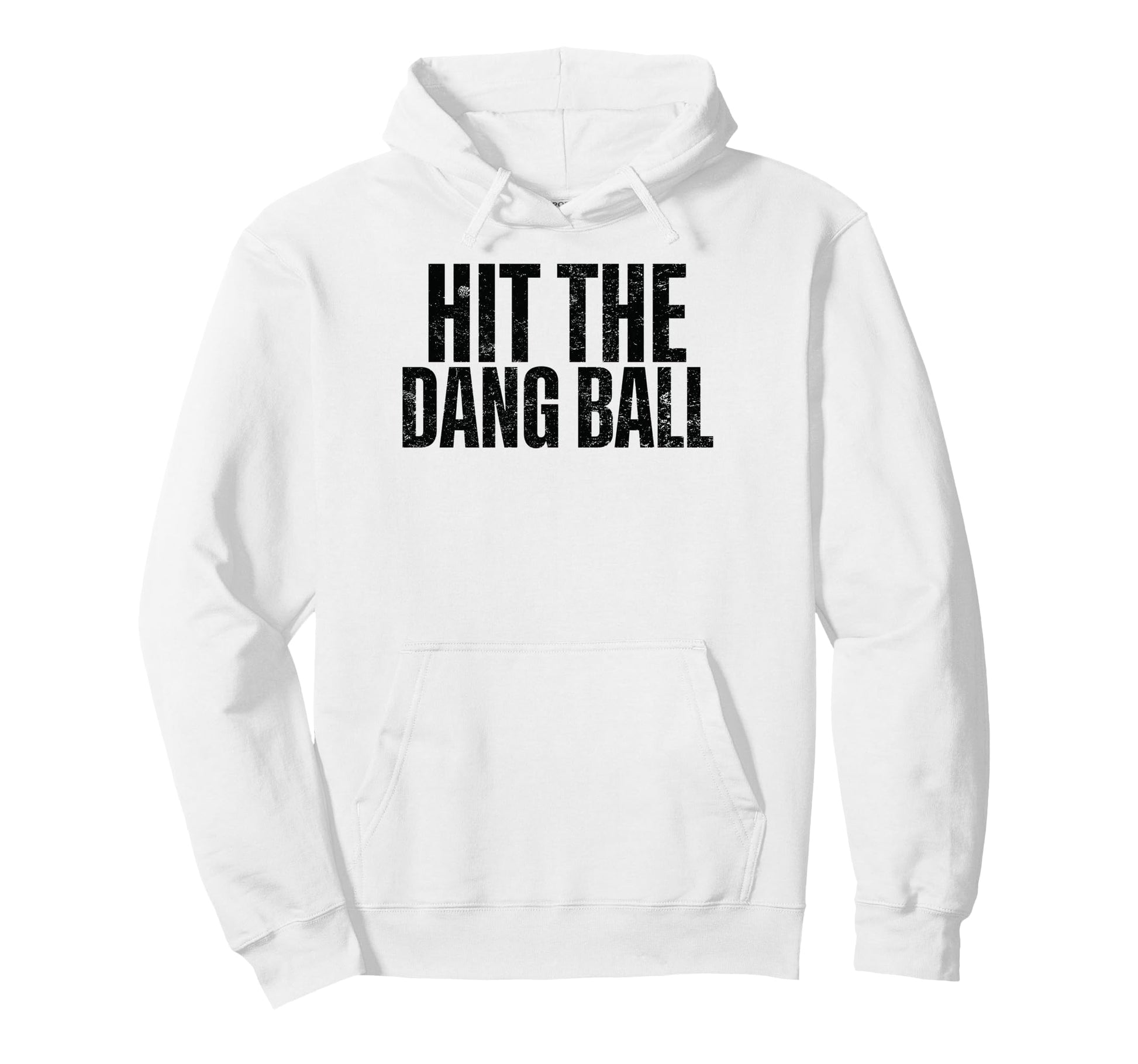 Hit Dang Ball Baseball Bow Hoodie - Unique Graphic Unisex - T-Shirt, Sweatshirt, Hoodie