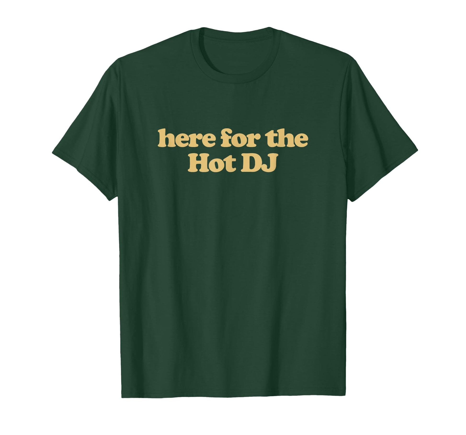 Here Hot Dj Y2K Aesthetic Trendy T-Shirt - Custom Art Print Unisex - T-Shirt, Sweatshirt, Hoodie