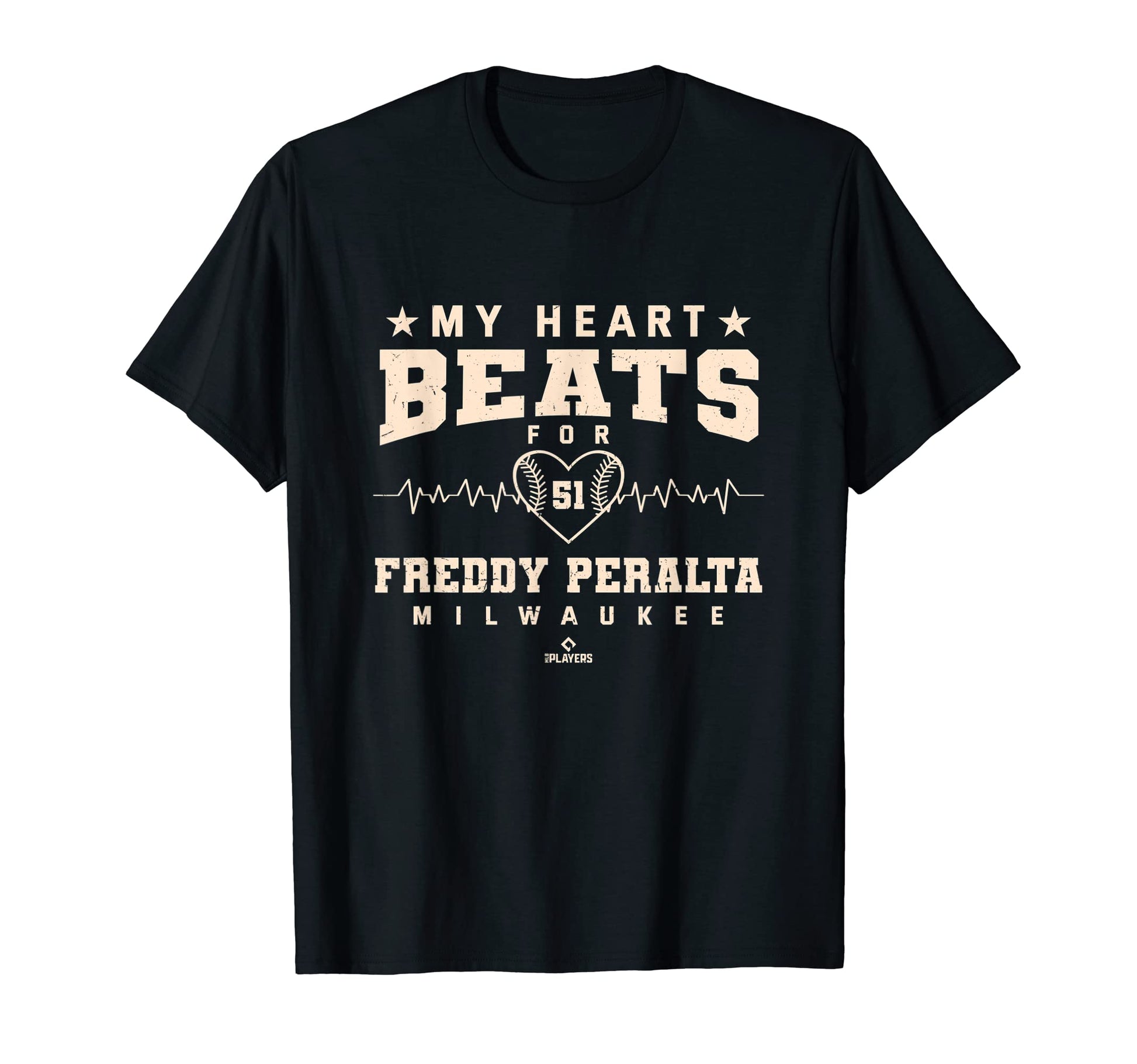 My Heart Beats Freddy Peralta T-Shirt - Casual Everyday Wear Unisex - T-Shirt, Sweatshirt, Hoodie