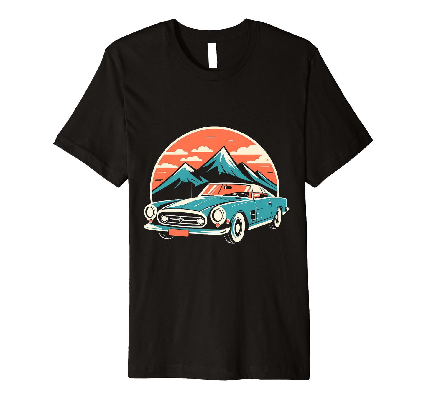 Car Show Car Old Timer Car Enthusiast T-Shirt - Unique Graphic Unisex - T-Shirt, Sweatshirt, Hoodie