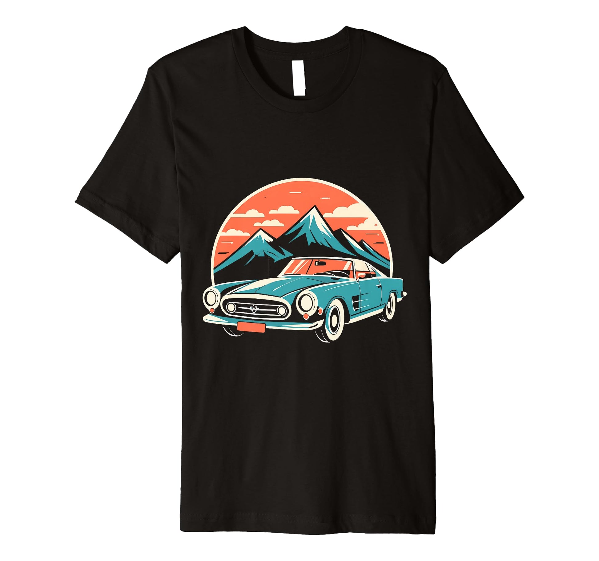 Car Show Car Old Timer Car Enthusiast T-Shirt - Unique Graphic Unisex - T-Shirt, Sweatshirt, Hoodie