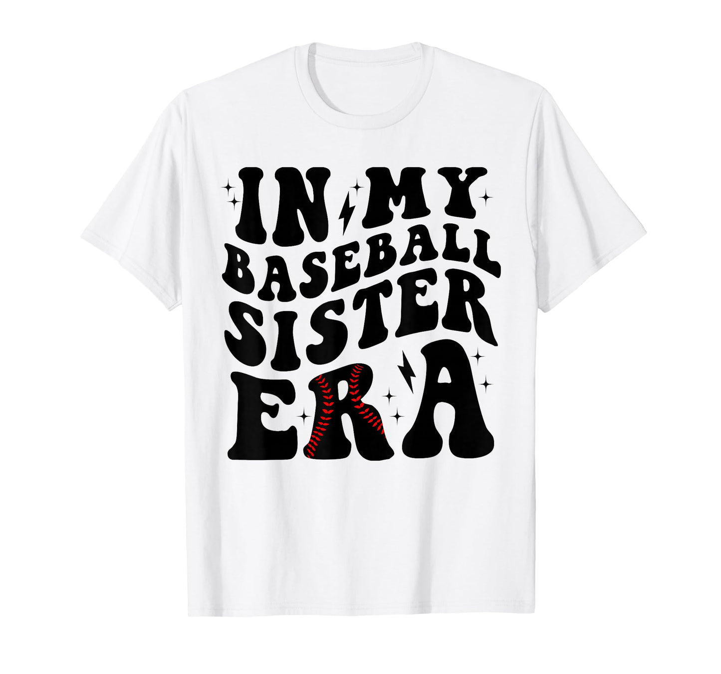 My Baseball Sister Era Leopard Sister T-Shirt - Trendy Graphic Unisex - T-Shirt, Sweatshirt, Hoodie