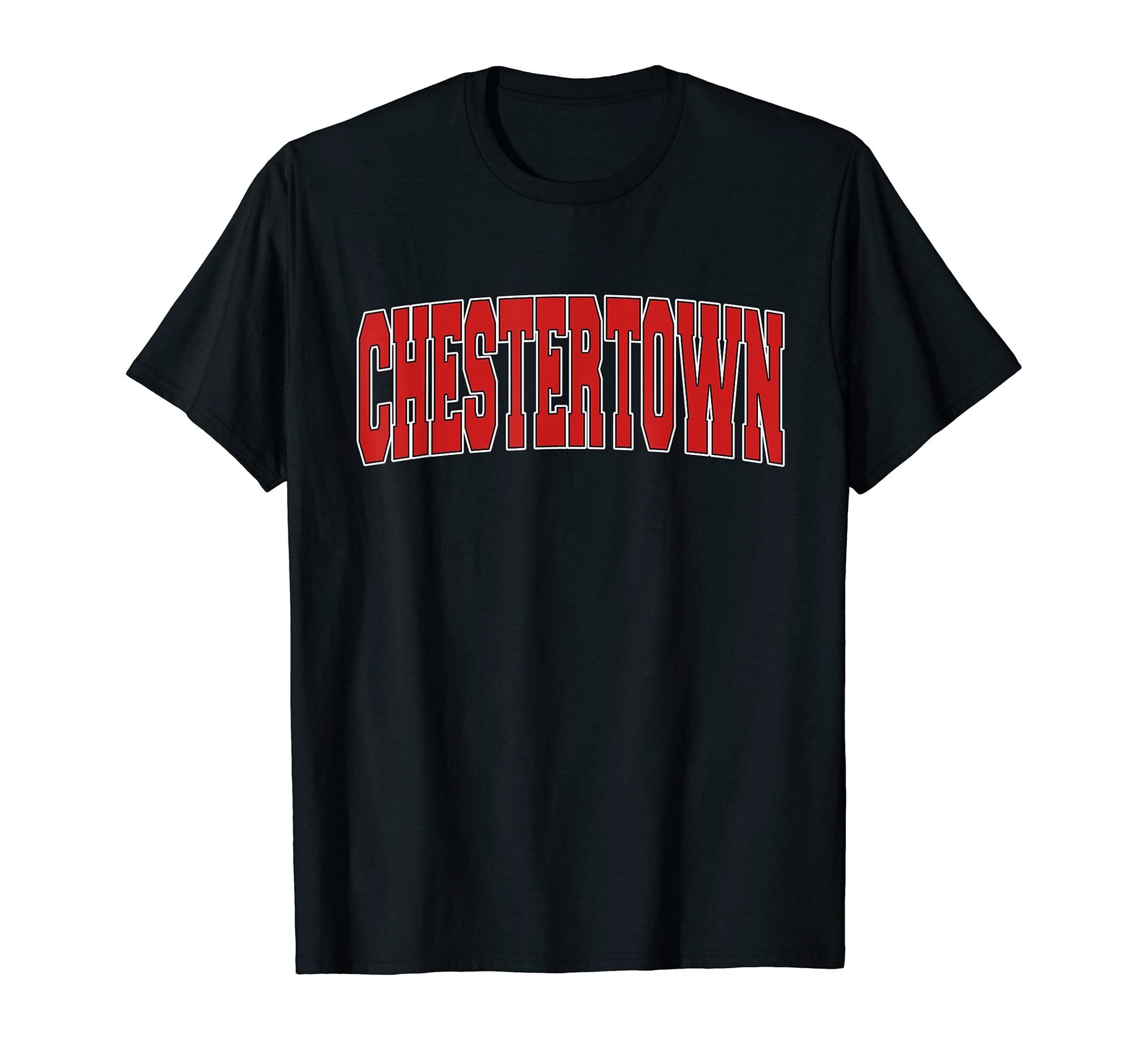 Chestertown Md Maryland Varsity Usa T-Shirt - Custom Art Print Unisex - T-Shirt, Sweatshirt, Hoodie