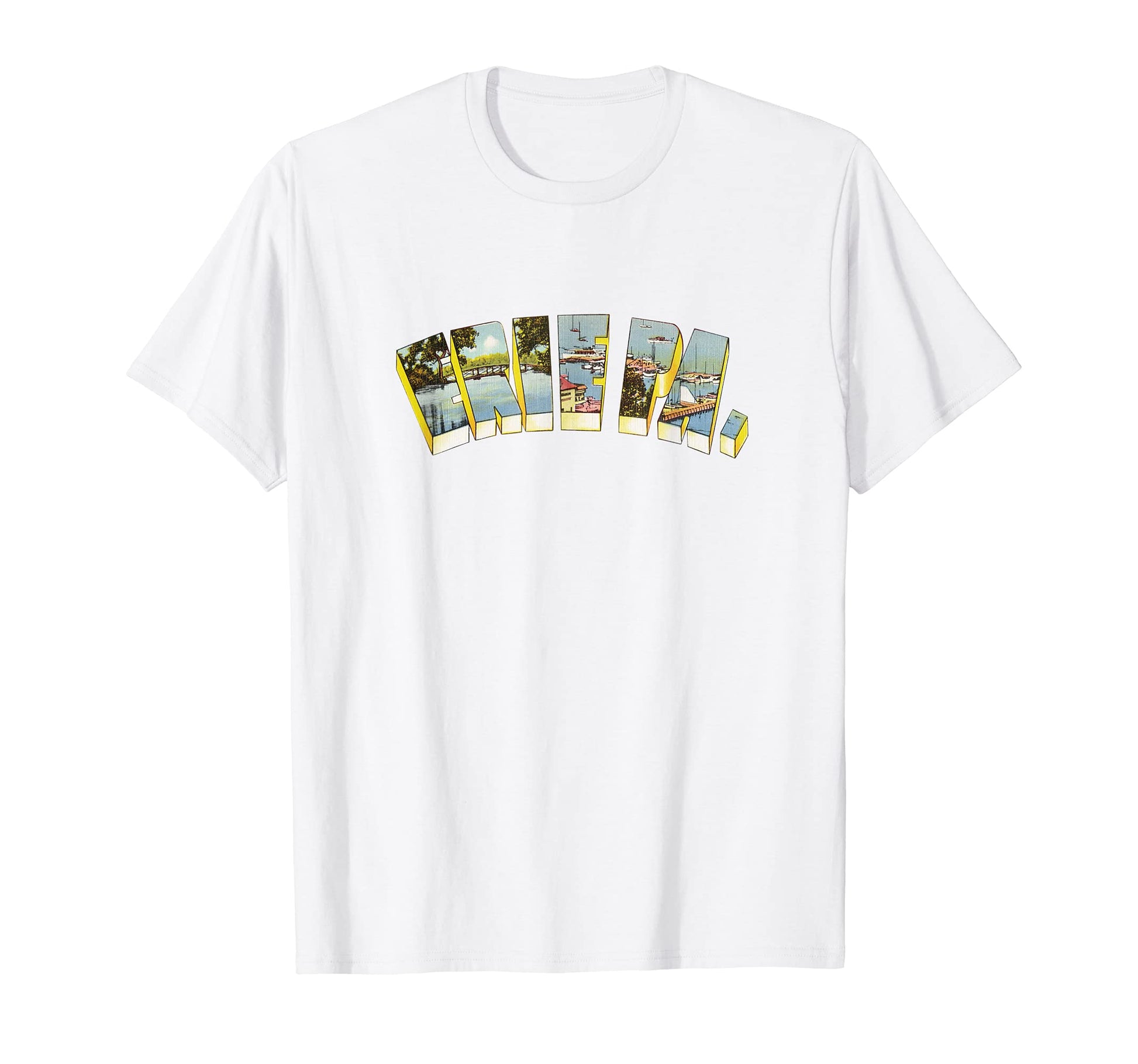 Erie Pennsylvania Pa T-Shirt - Graphic Print Unisex - T-Shirt, Sweatshirt, Hoodie