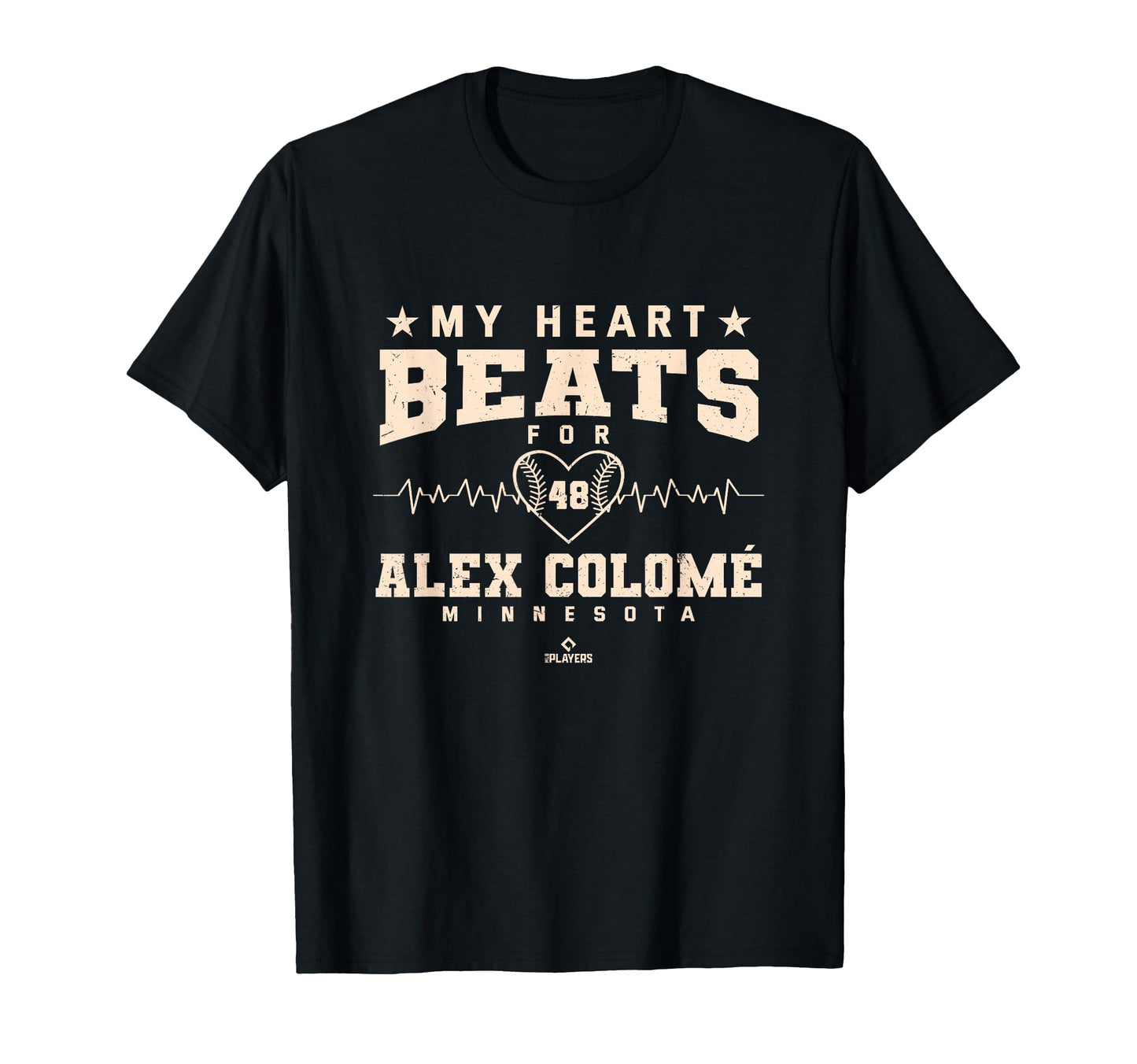 My Heart Beats Alex Colome Baseball T-Shirt - Unique Graphic for Adults - T-Shirt, Sweatshirt, Hoodie