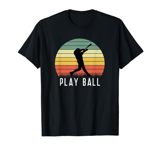 Baseball Batter Homerun Sunset T-Shirt - Casual Everyday Wear Unisex - T-Shirt, Sweatshirt, Hoodie