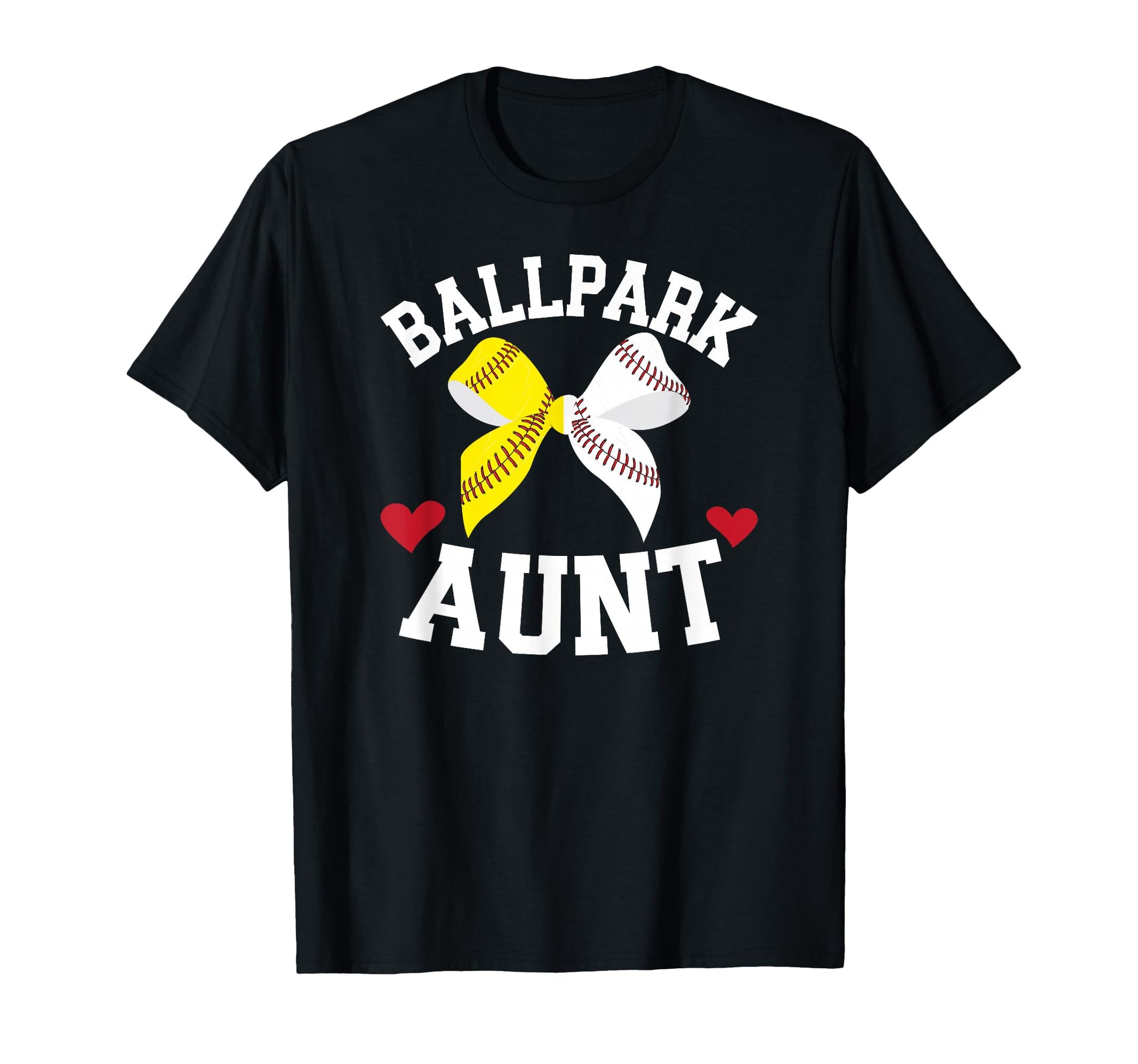 Ballpark Aunt Softball Baseball Aunt T-Shirt - Streetwear Style for Adults - T-Shirt, Sweatshirt, Hoodie