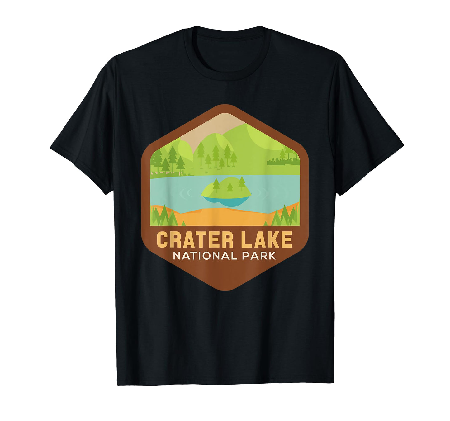 Crater Lake National Park Adventure T-Shirt - Minimalist Print Unisex - T-Shirt, Sweatshirt, Hoodie