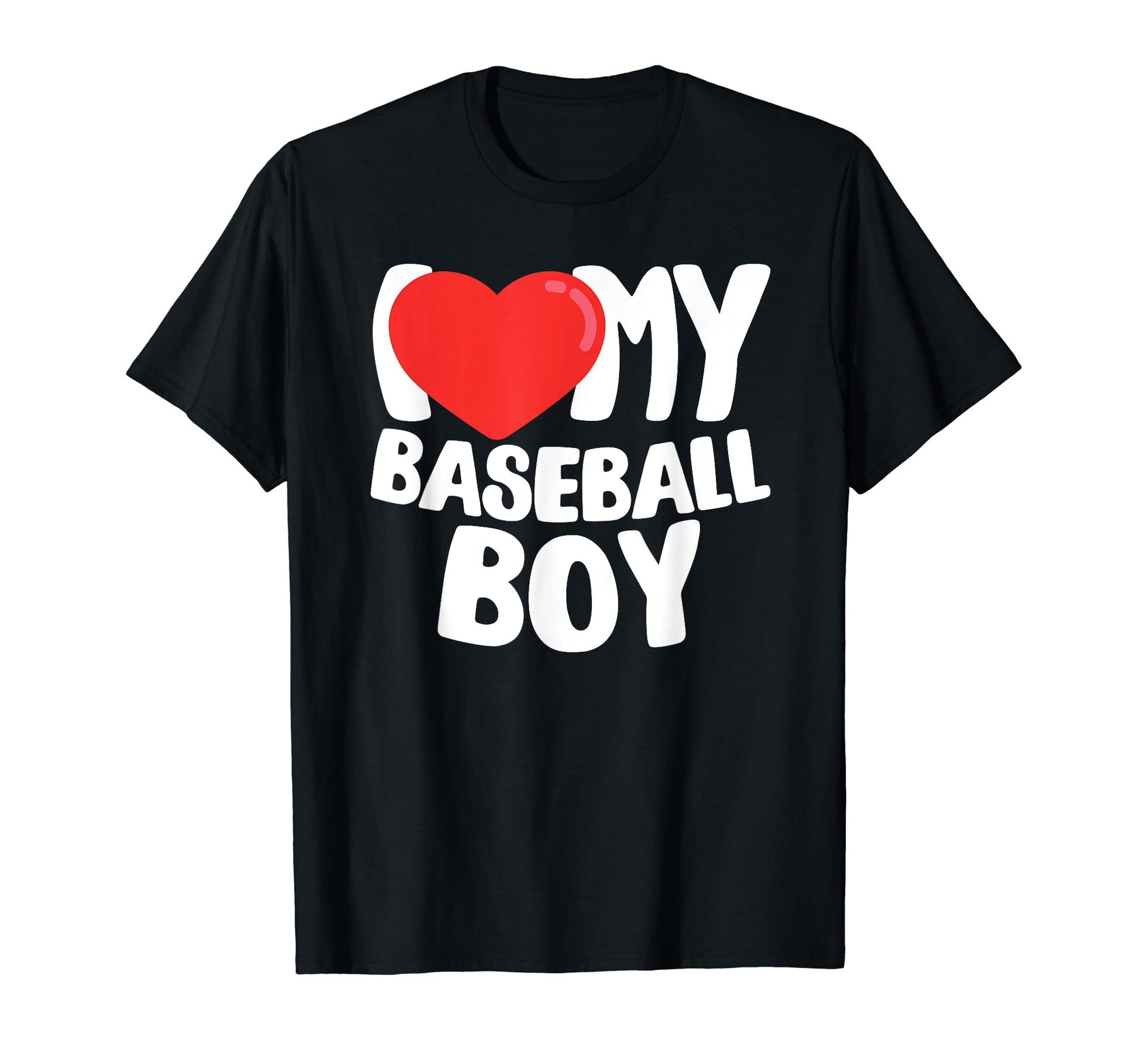 I Love My Baseball Co Hoodie - Streetwear Style Unisex - T-Shirt, Sweatshirt, Hoodie