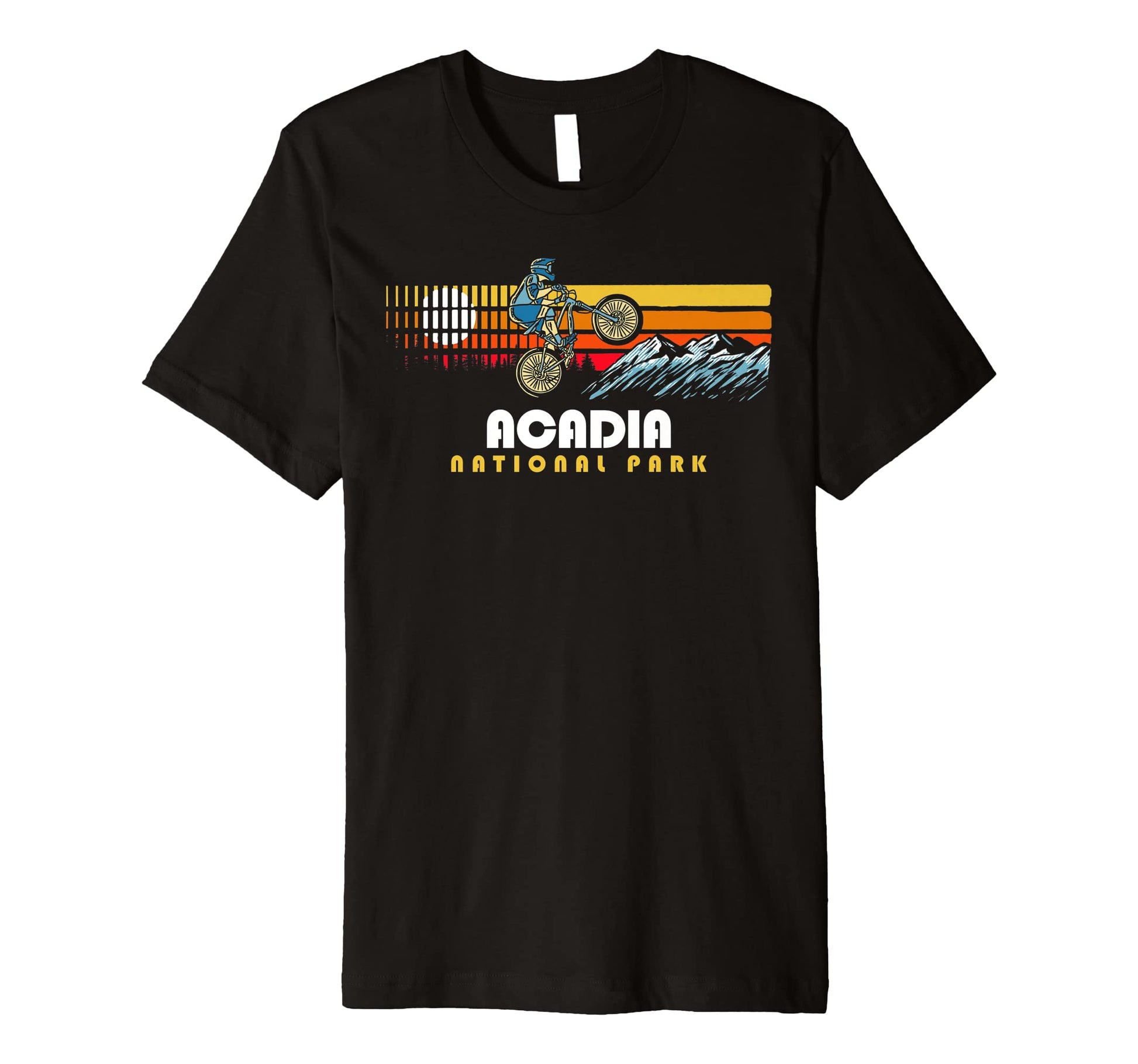 80S Acadia National Park Mountain T-Shirt - Aesthetic Graphic for Adults - T-Shirt, Sweatshirt, Hoodie