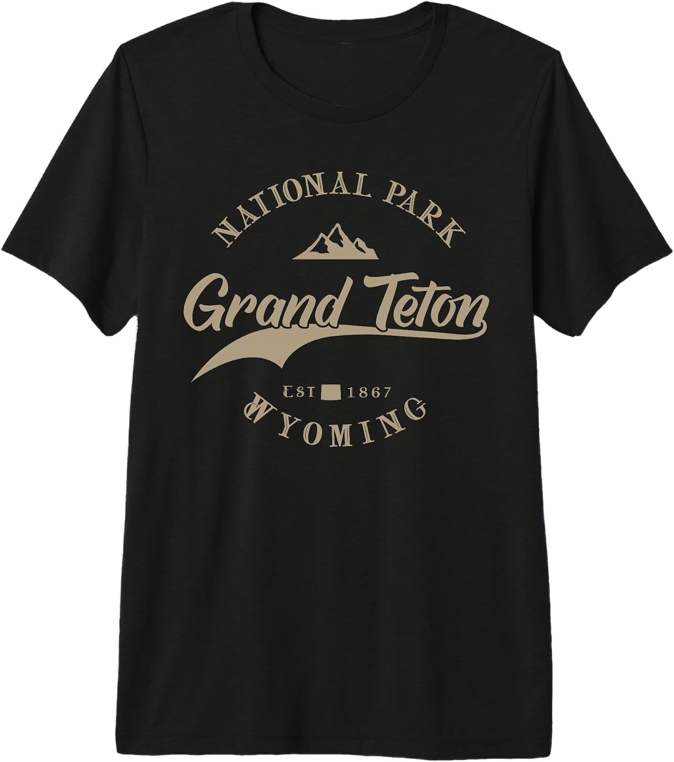 Apparel Grand Teton Souvenirs Wyoming - Adult & Kids T-Shirts, Sweatshirts & Hoodies apparel design preview 1