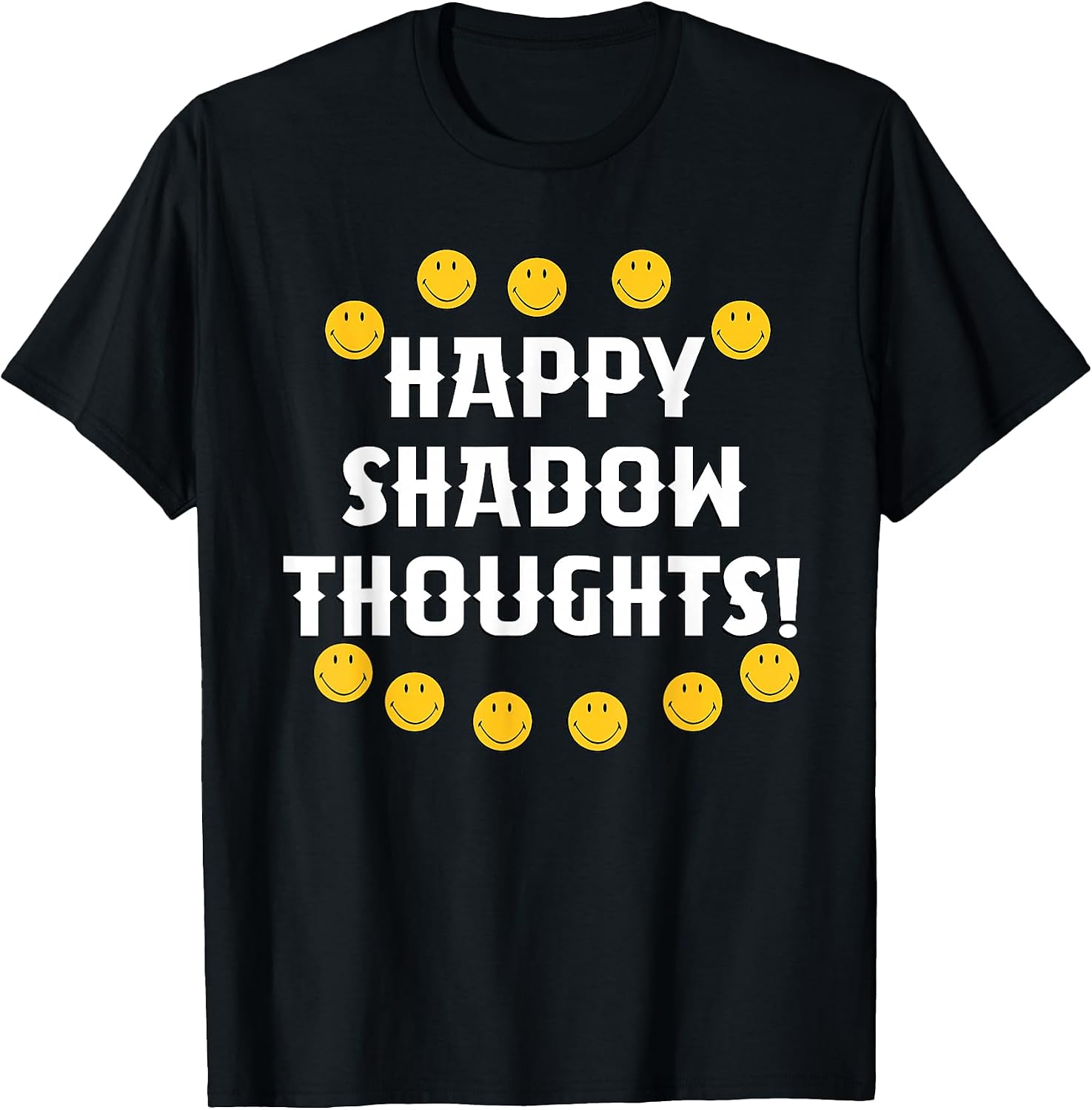 Happy Shadow Thoughts! - Adult & Kids T-Shirts, Sweatshirts & Hoodies apparel design preview 1