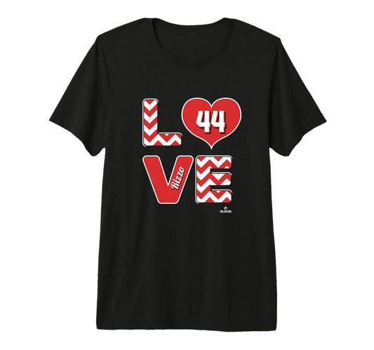 Anthony Rizzo Love Ball Tri Blend T-Shirt - Fun Novelty Design for Adults - T-Shirt, Sweatshirt, Hoodie