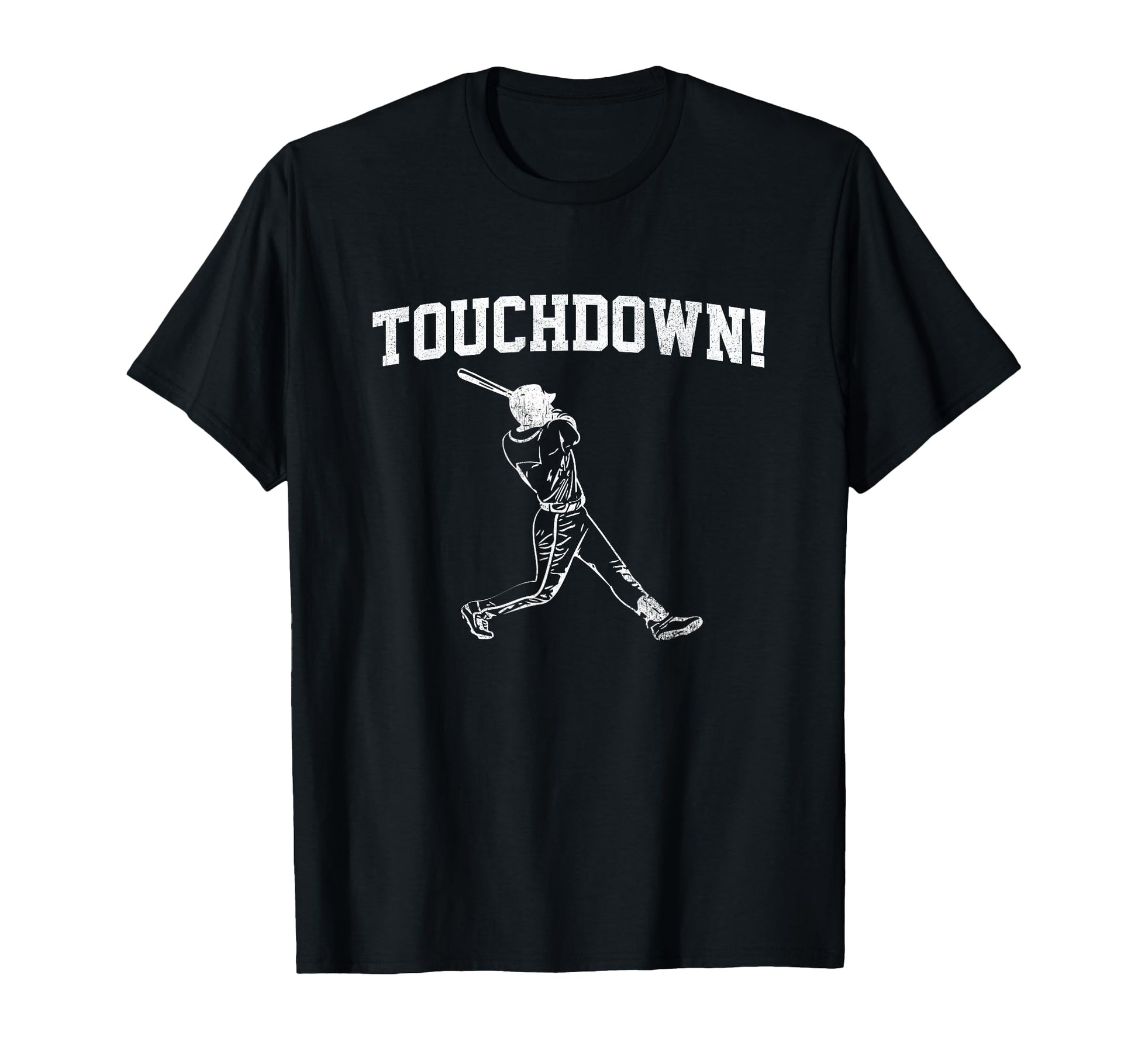 Touchdown Home Run Funny Baseball T-Shirt - Aesthetic Graphic Men Women - T-Shirt, Sweatshirt, Hoodie