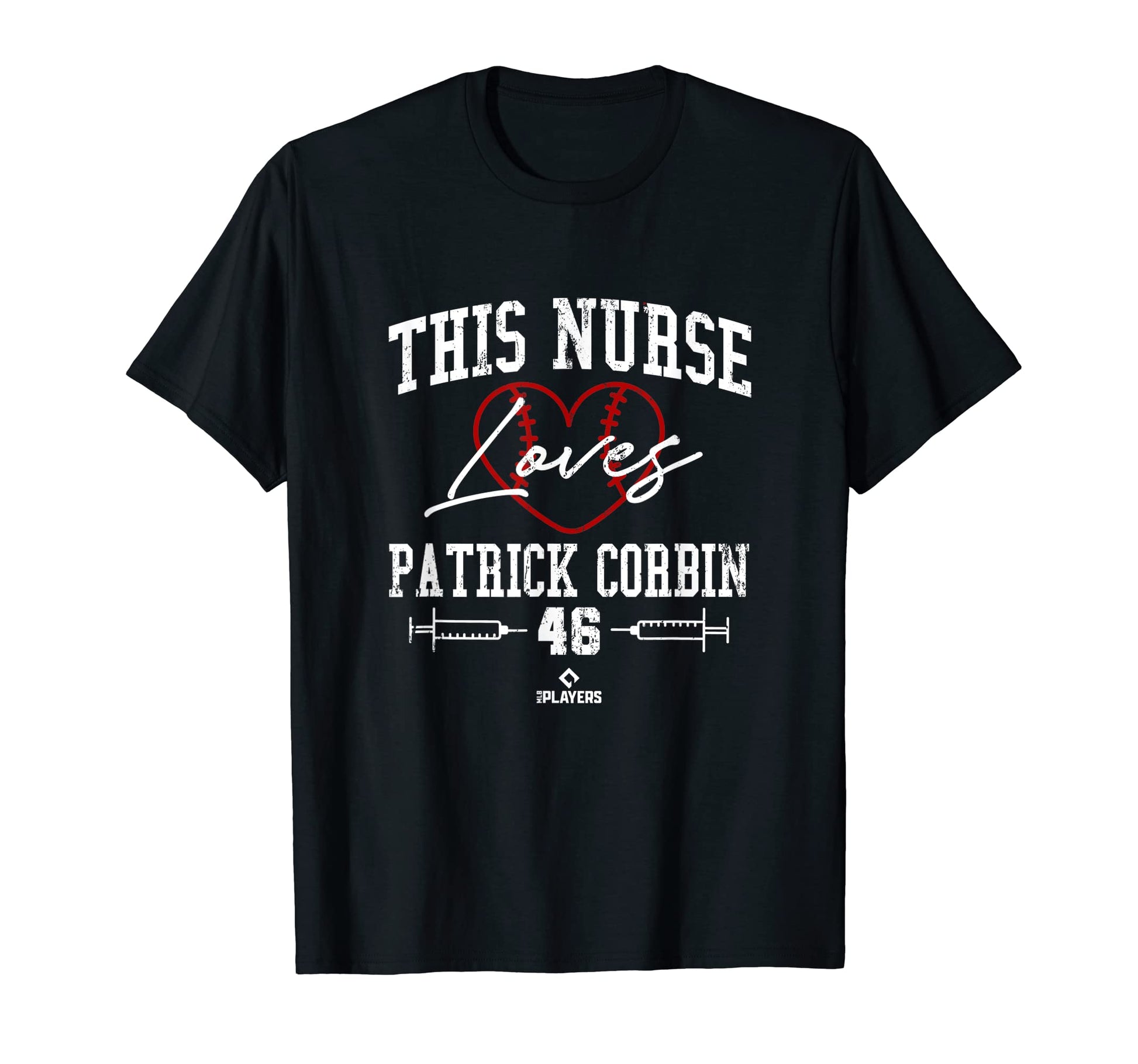 This Nurse Loves Patrick Corbin Baseball T-Shirt - Custom Art Print Unisex - T-Shirt, Sweatshirt, Hoodie