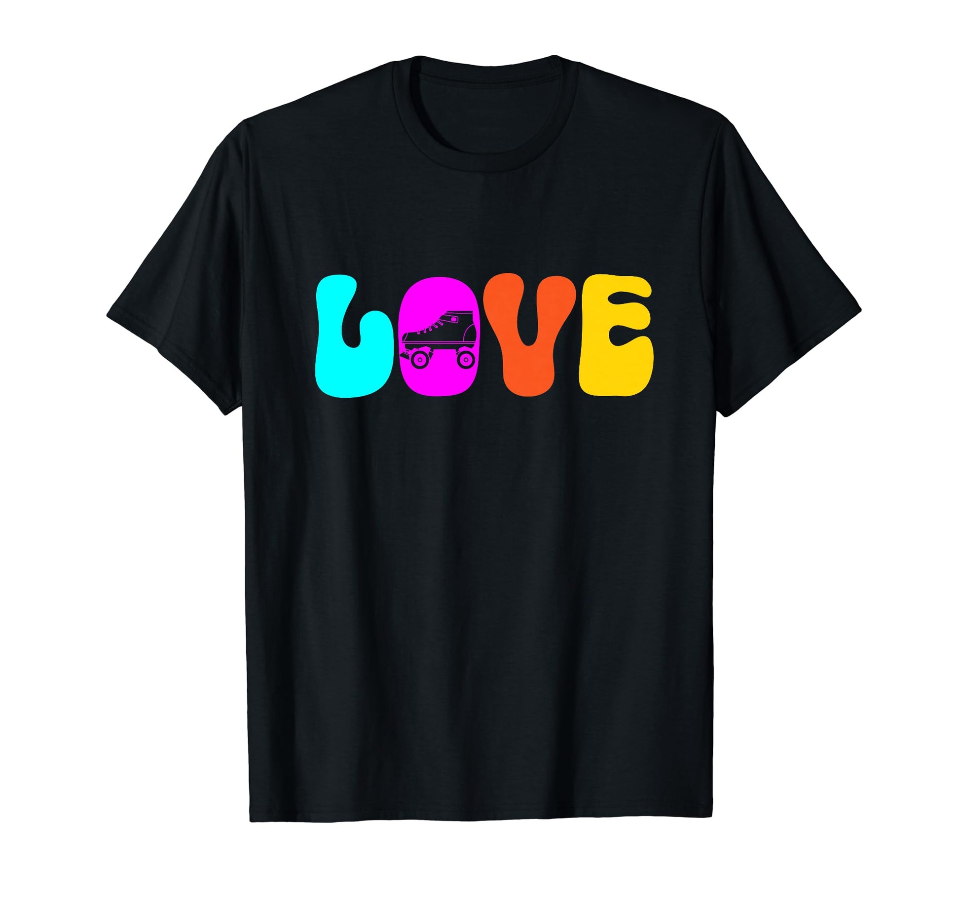 Roller Skating Funny Love Rollerskate T-Shirt - Casual Everyday Wear Unisex - T-Shirt, Sweatshirt, Hoodie