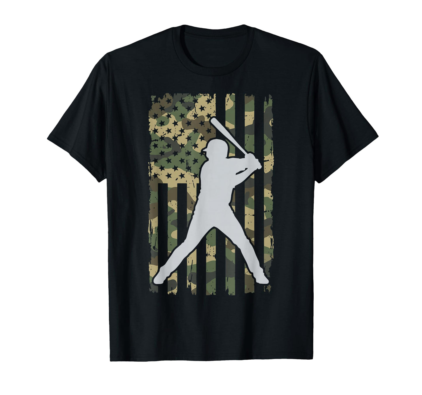 Baseball Player Patriotic America Sweatshirt - Fun Novelty Design Unisex - T-Shirt, Sweatshirt, Hoodie